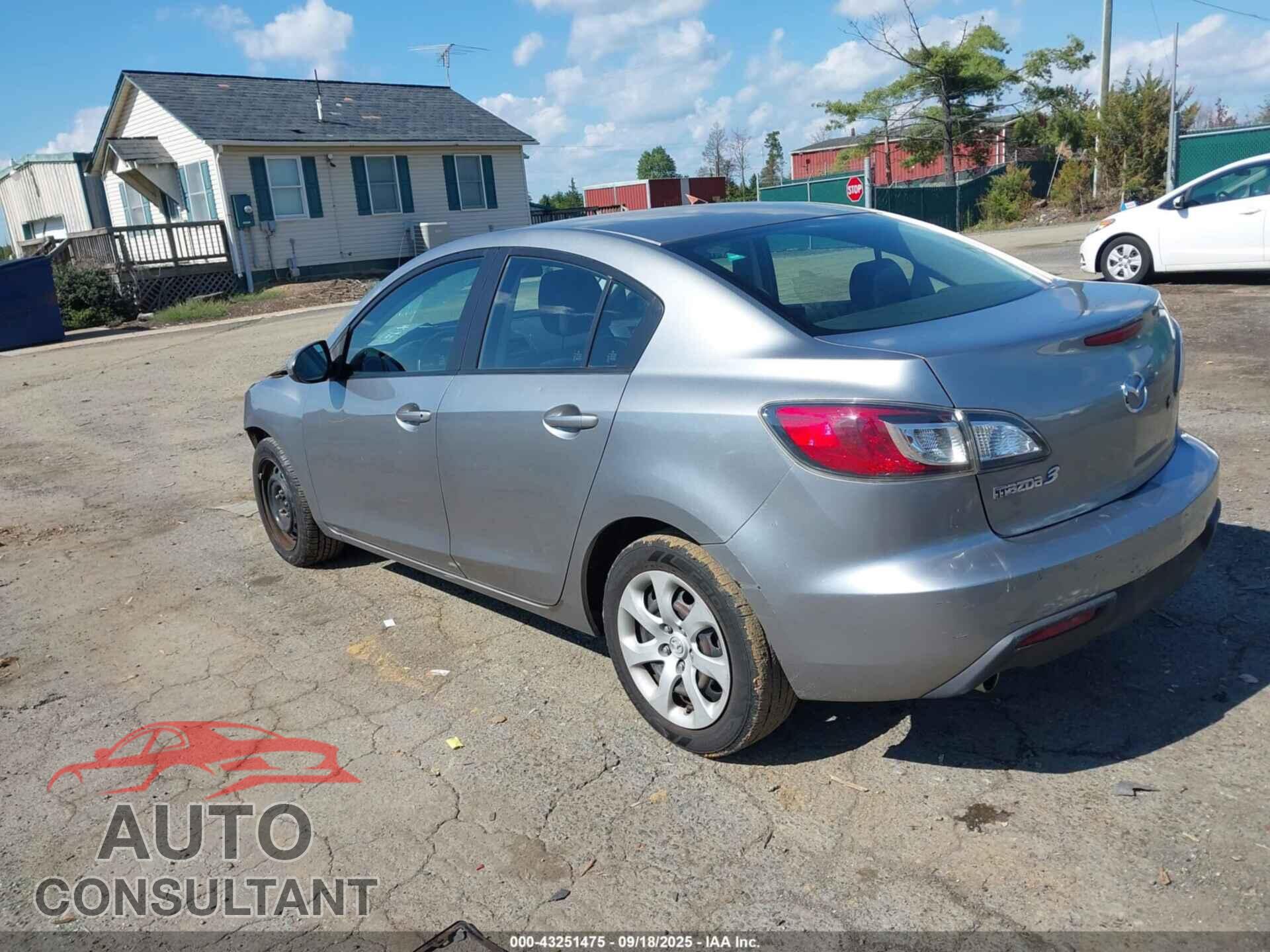 MAZDA MAZDA3 2010 - JM1BL1SF9A1226430