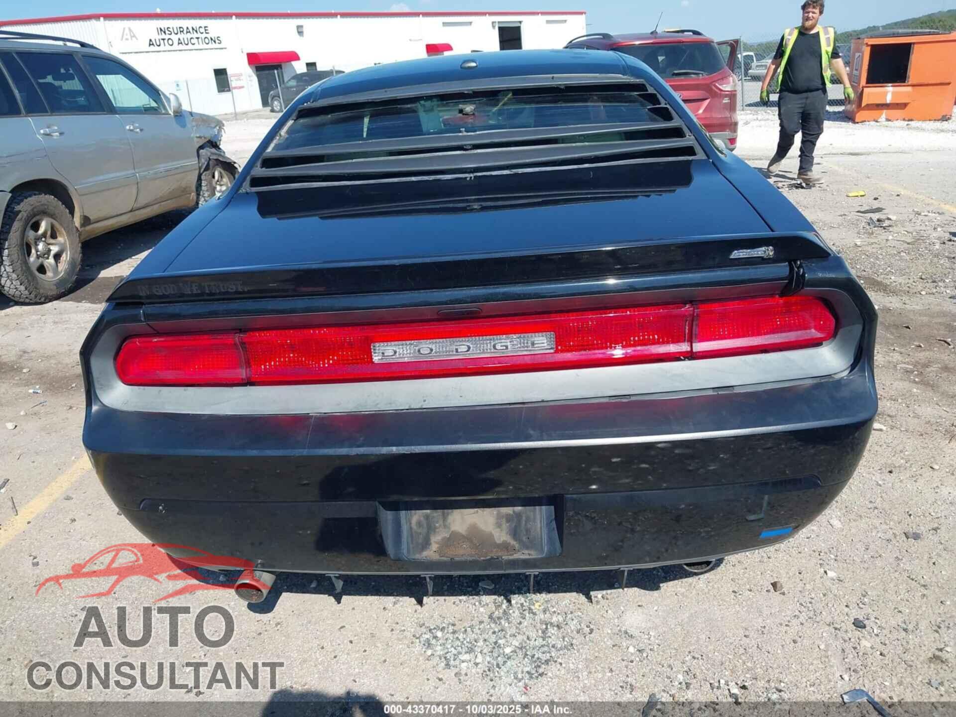 DODGE CHALLENGER 2012 - 2C3CDYBTXCH137653