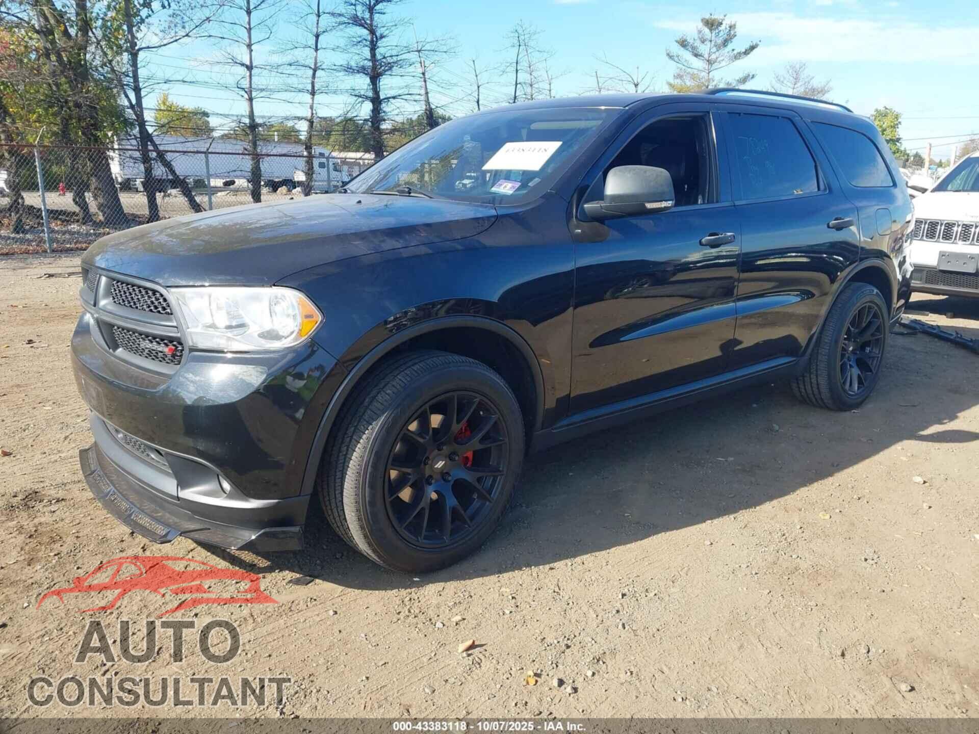 DODGE DURANGO 2013 - 1C4RDJEG7DC554258