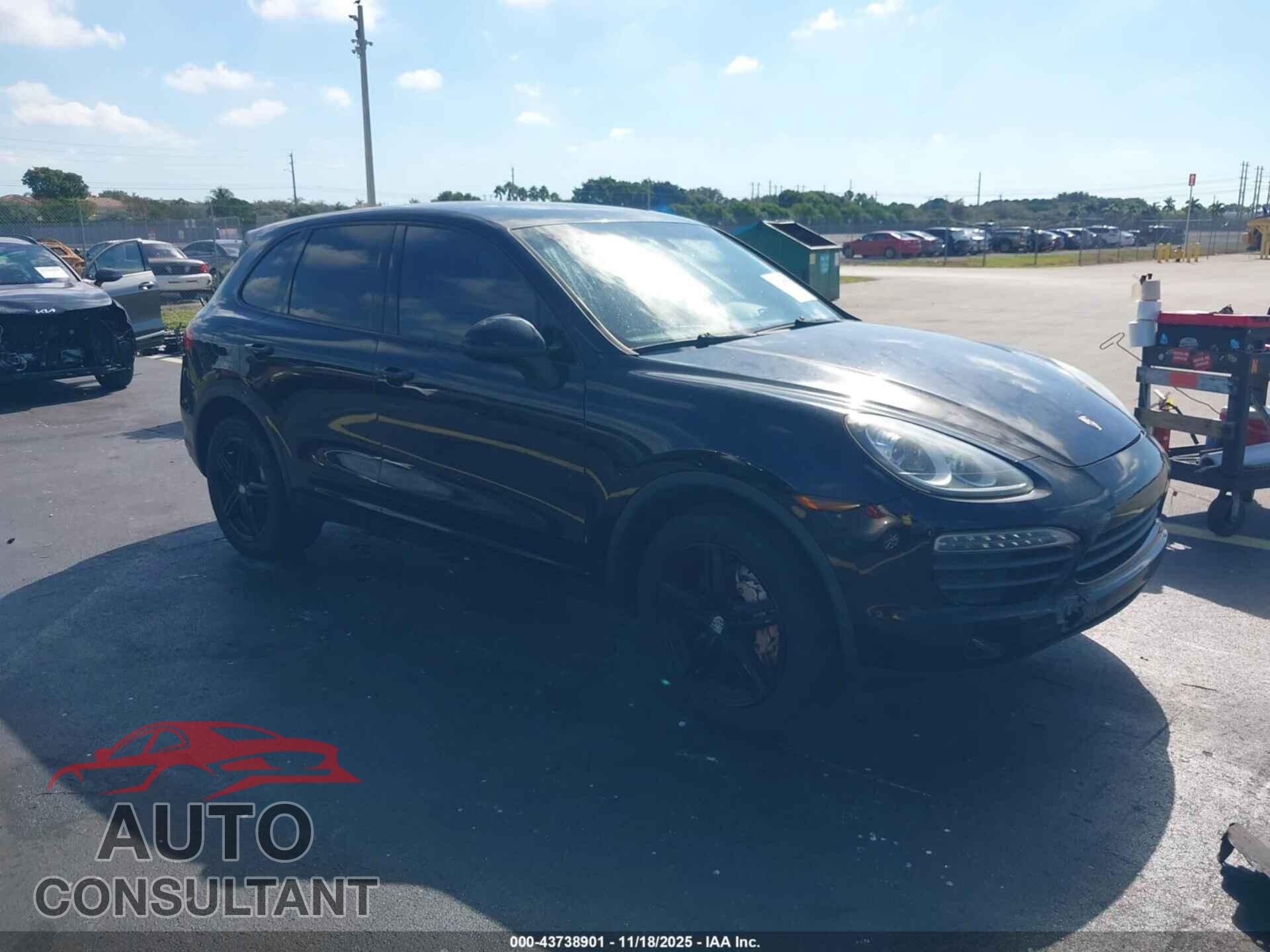 PORSCHE CAYENNE 2011 - WP1AB2A29BLA42614
