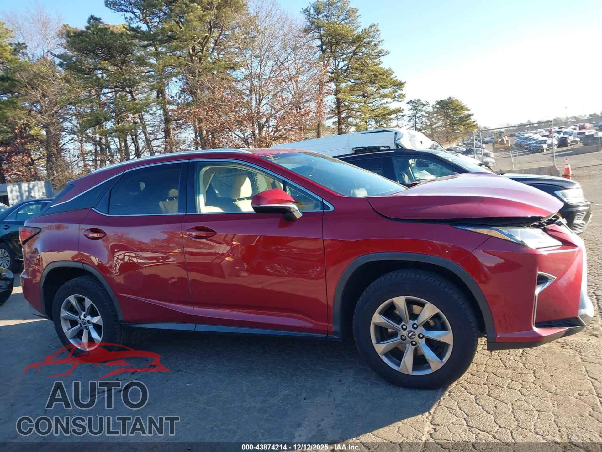 LEXUS RX 350 2019 - 2T2BZMCA2KC190849