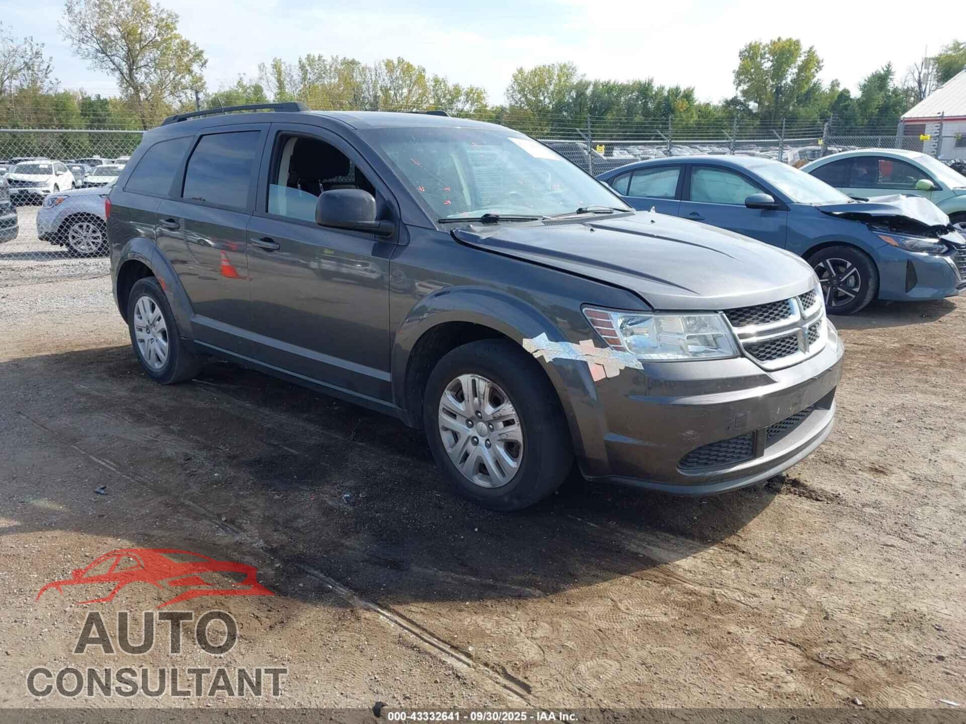 DODGE JOURNEY 2017 - 3C4PDCABXHT560045