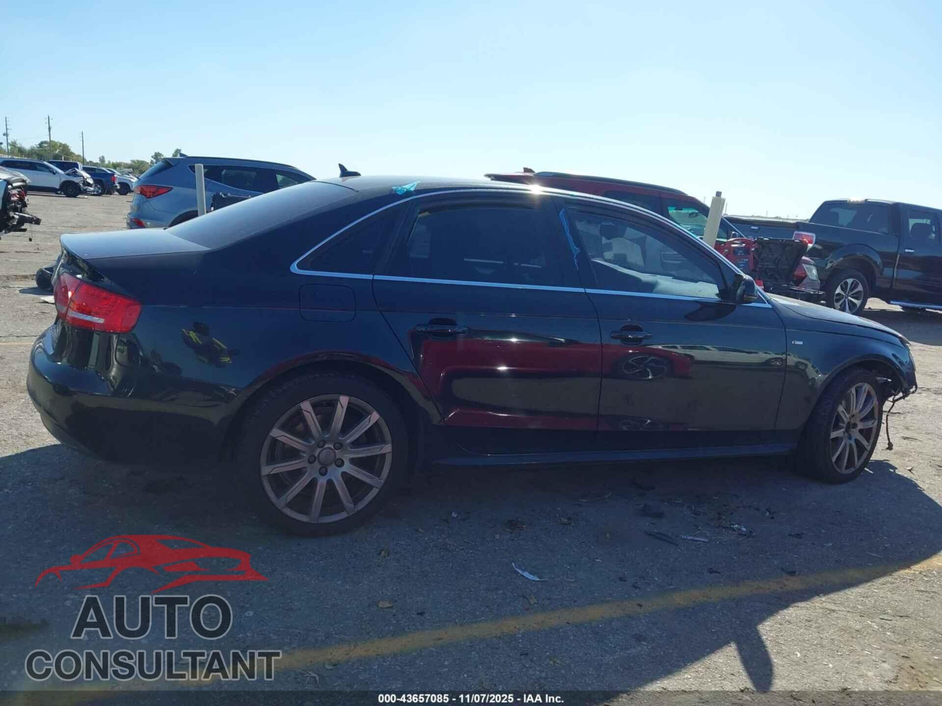 AUDI A4 2012 - WAUHFAFL0CA120238