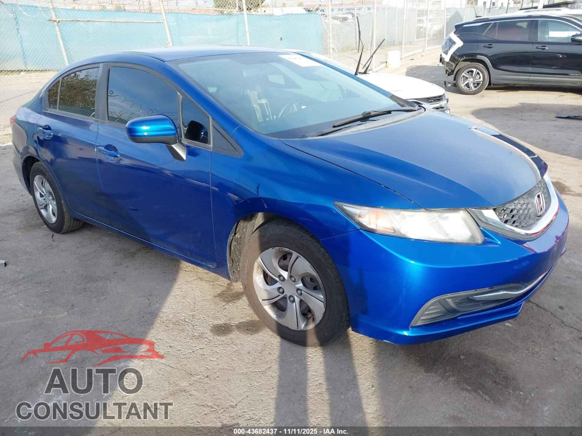 HONDA CIVIC 2014 - 19XFB2F53EE266713