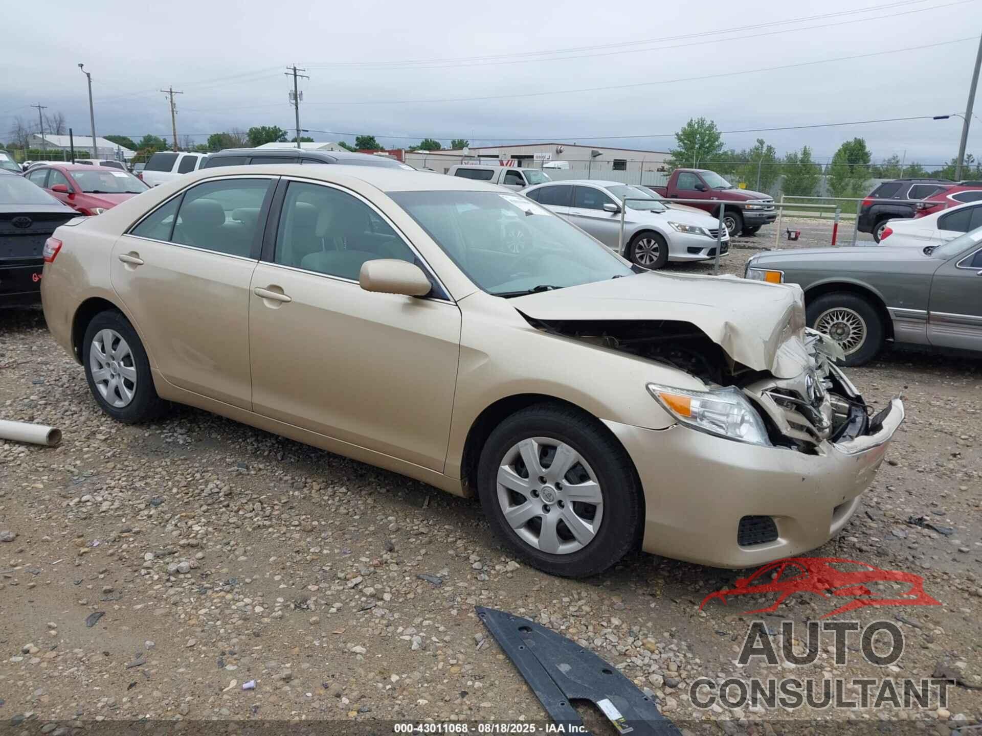 TOYOTA CAMRY 2010 - 4T4BF3EK3AR022959