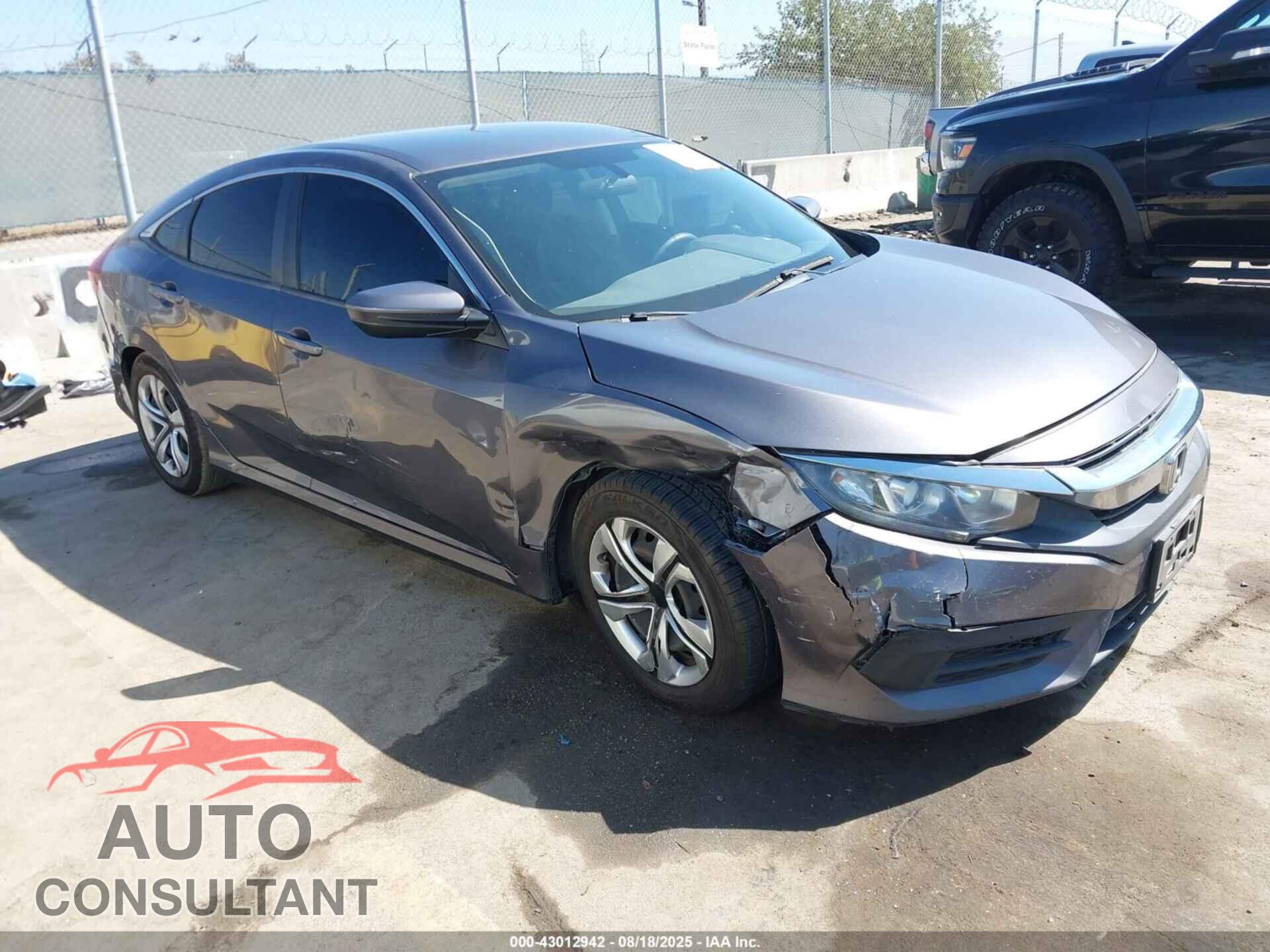HONDA CIVIC 2017 - 2HGFC2F5XHH552713