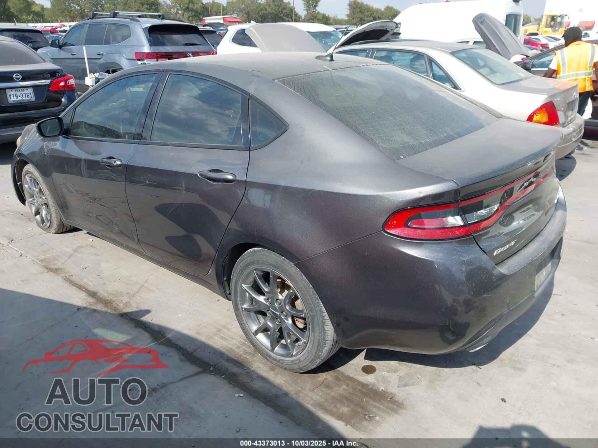 DODGE DART 2015 - 1C3CDFBB7FD200933