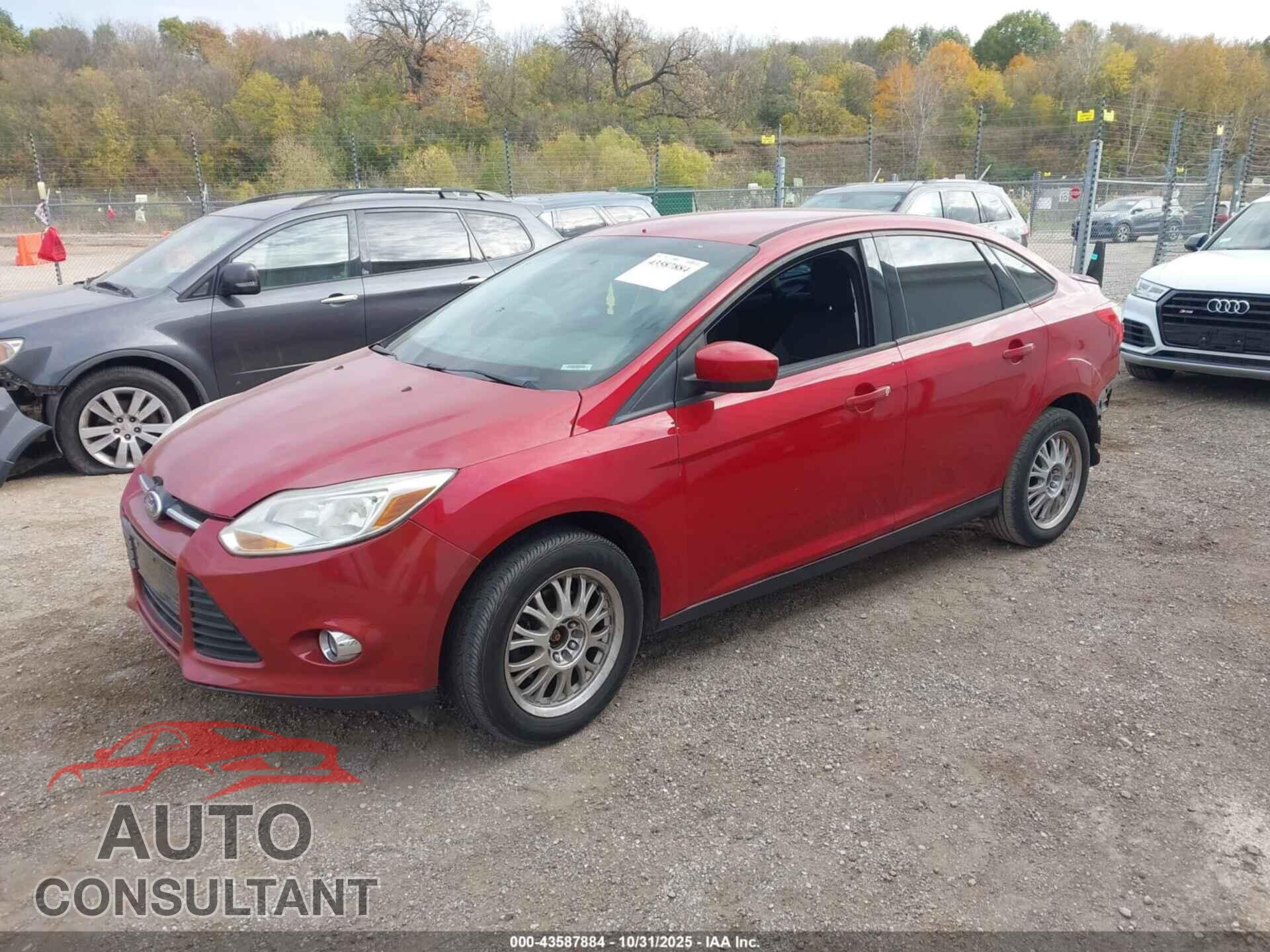 FORD FOCUS 2012 - 1FAHP3F20CL409455