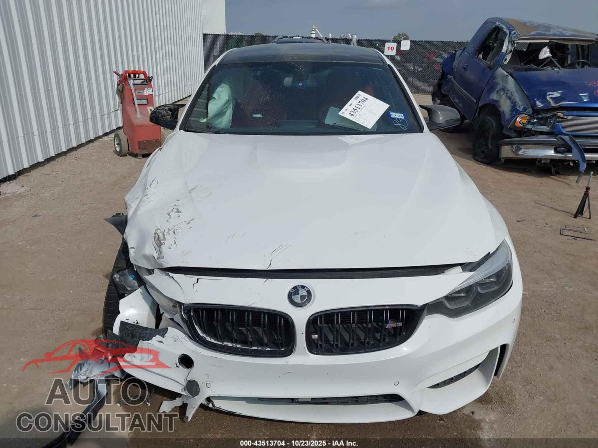 BMW M3 2018 - WBS8M9C58J5L01017