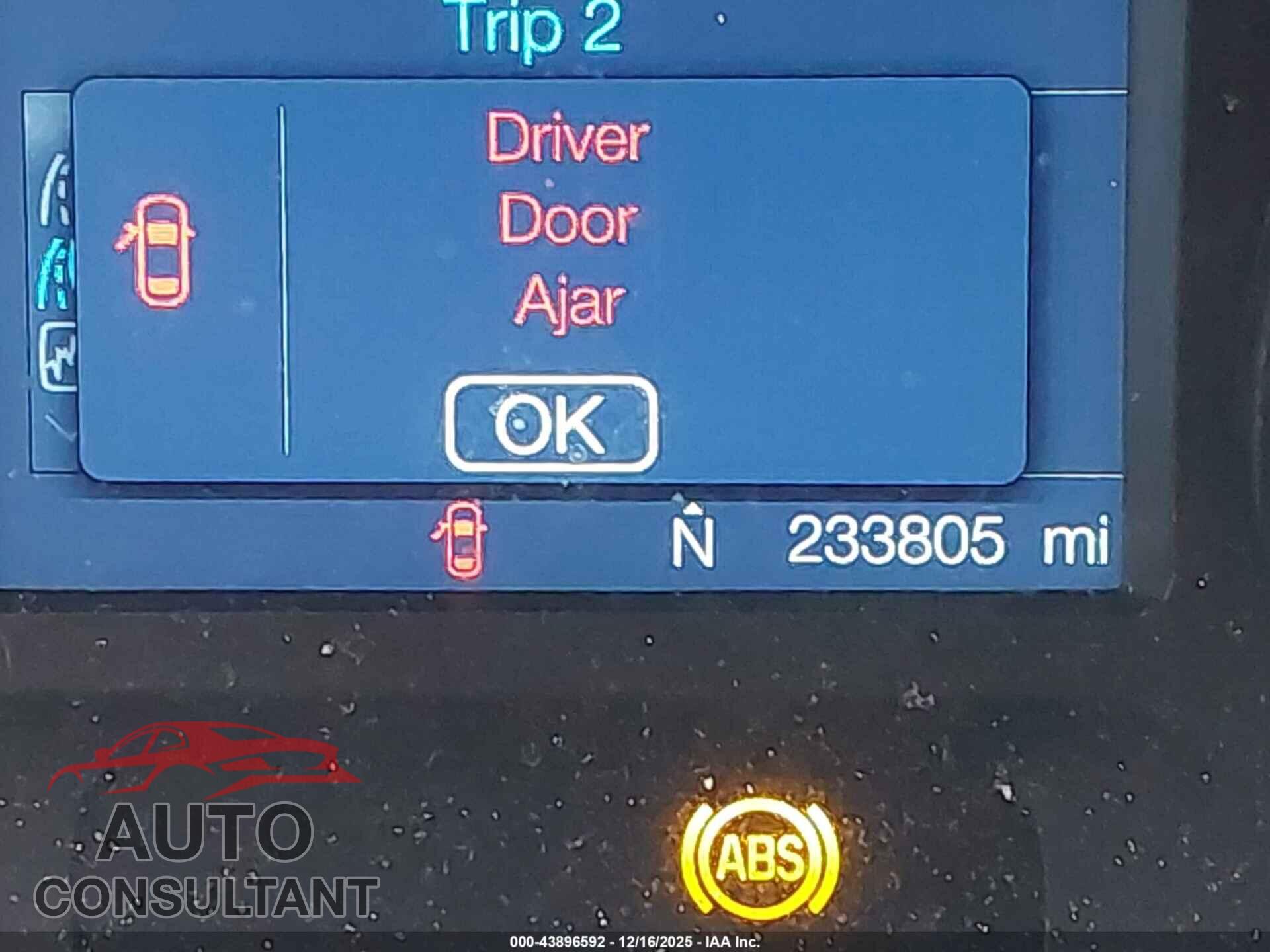 FORD EDGE 2013 - 2FMDK3GC1DBA02840