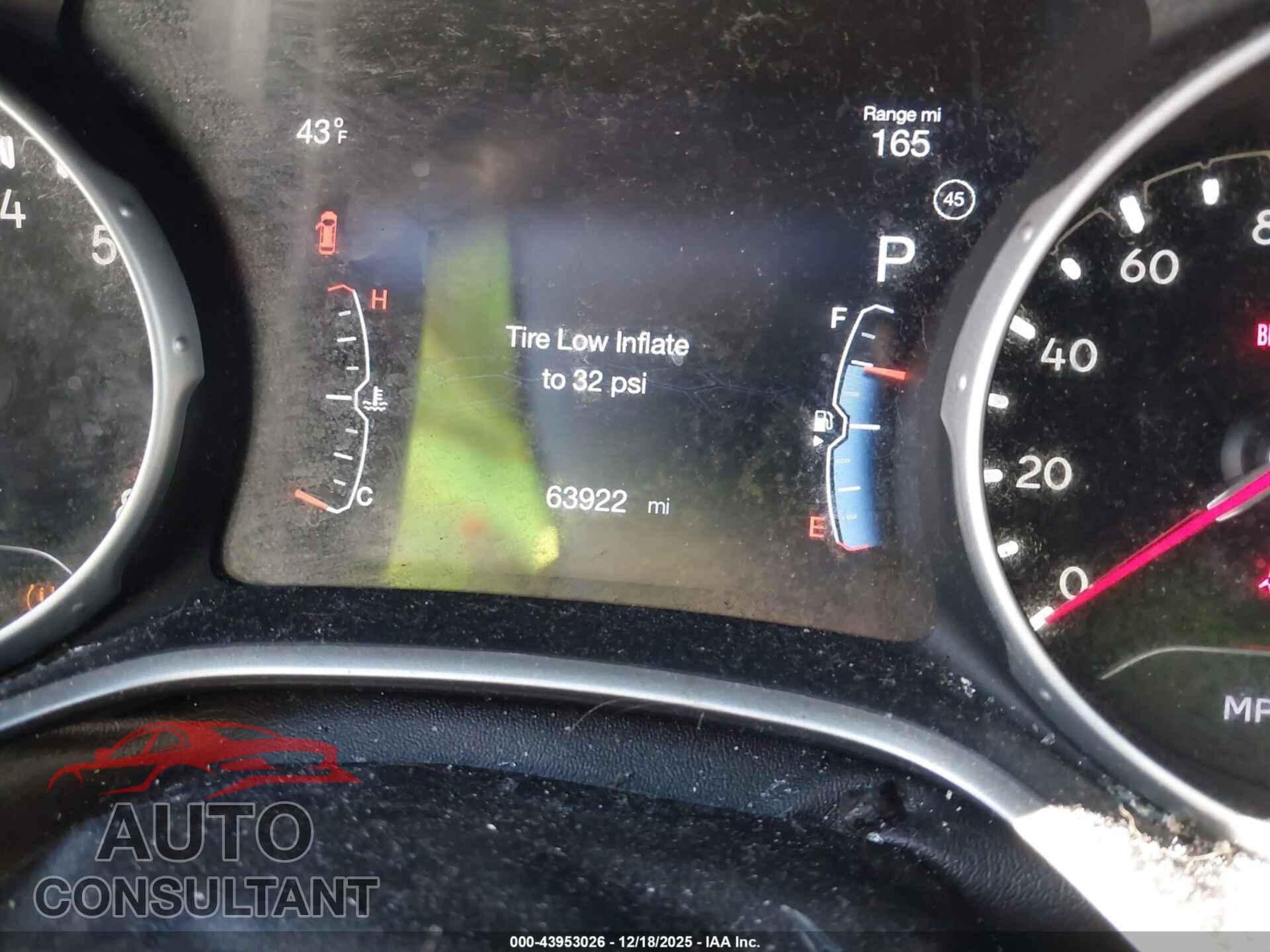 JEEP COMPASS 2018 - 3C4NJDBB2JT238574