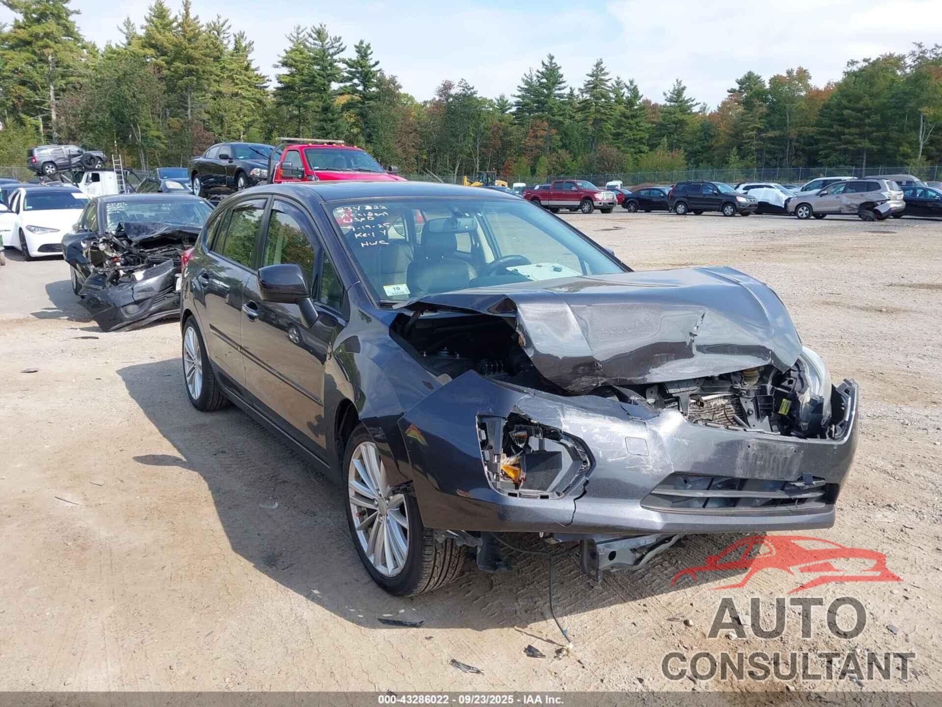 SUBARU IMPREZA 2013 - JF1GPAH64DH207299