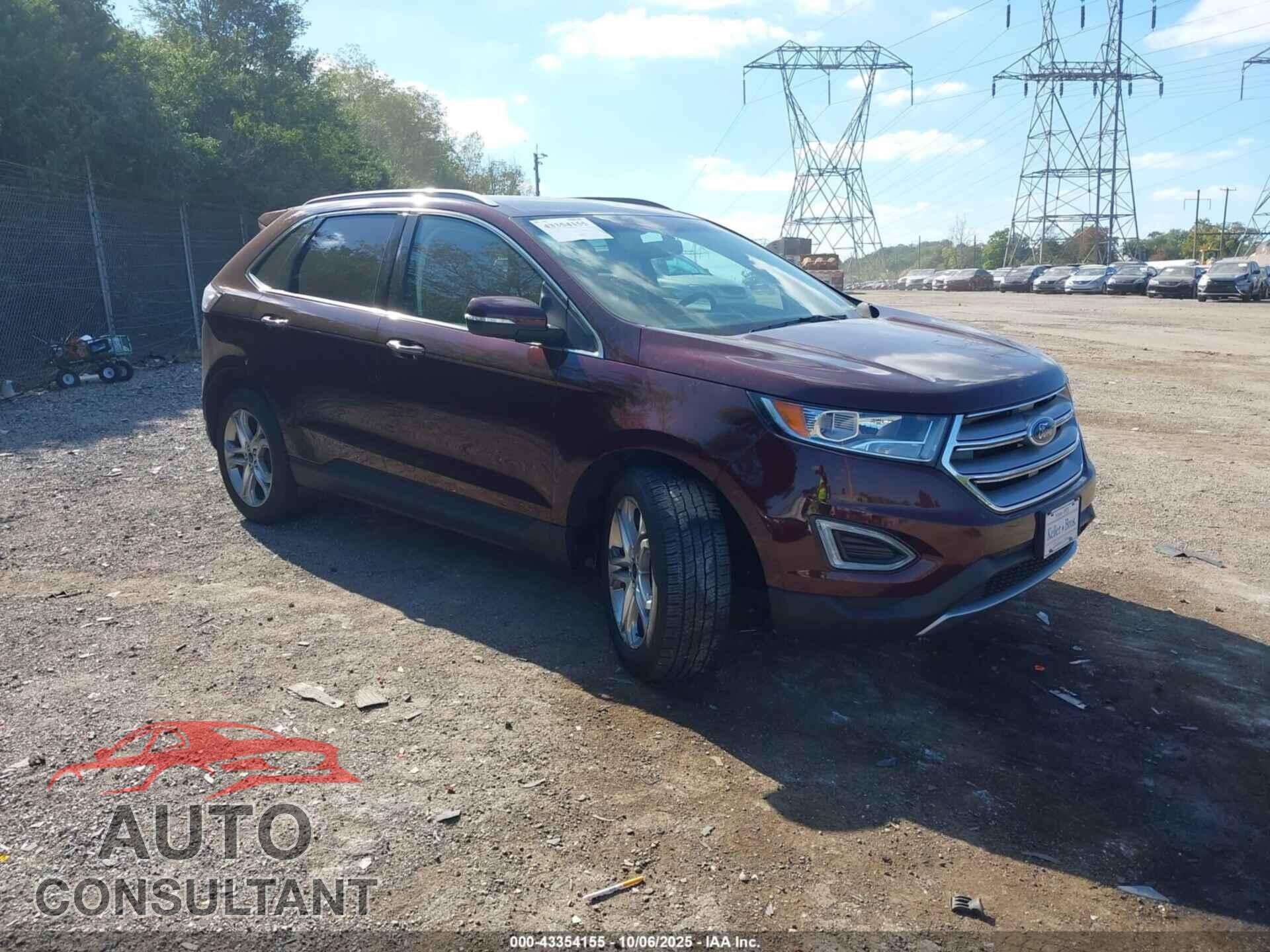 FORD EDGE 2017 - 2FMPK4K9XHBB72148