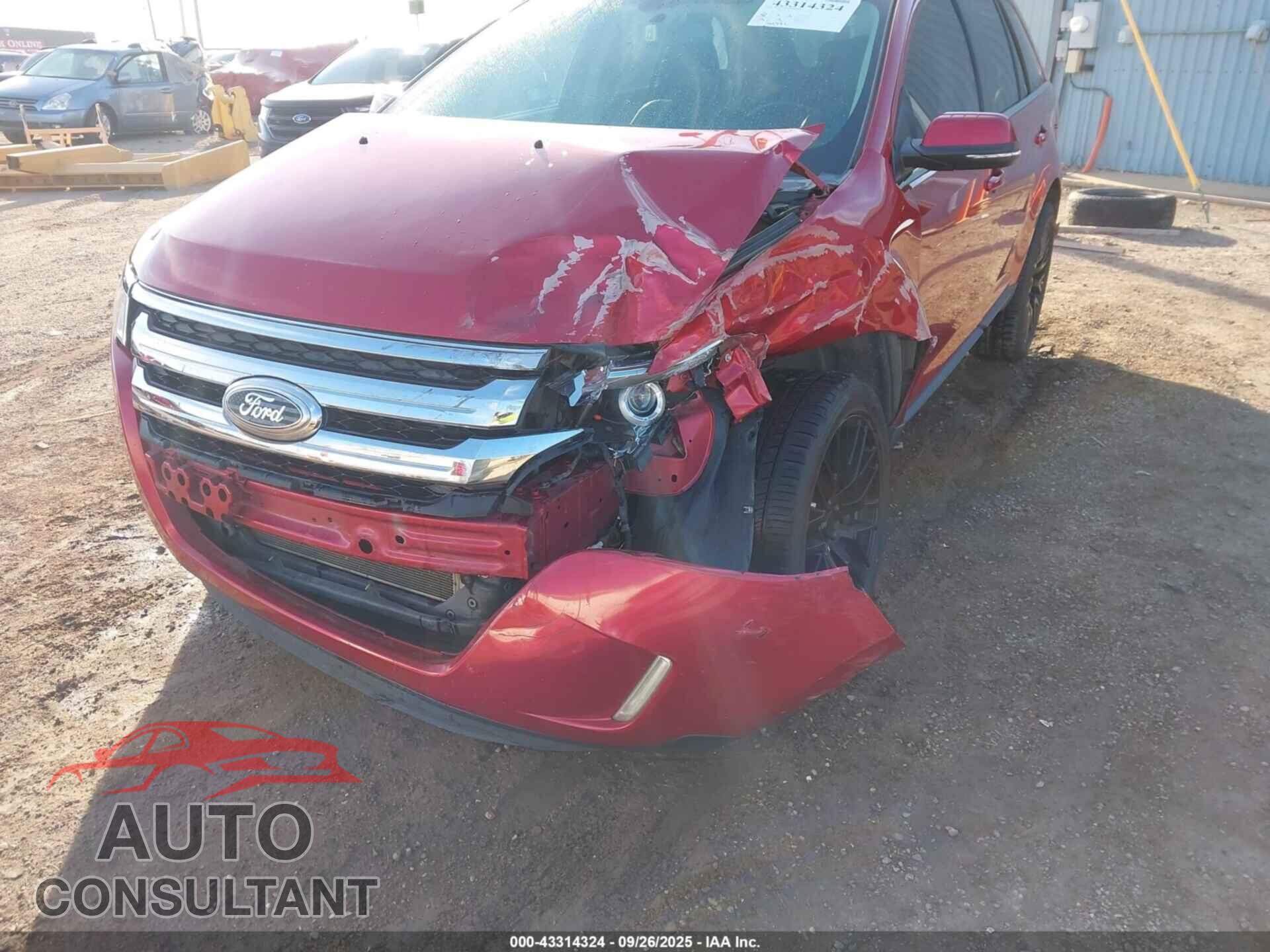 FORD EDGE 2012 - 2FMDK3KC7CBA80657