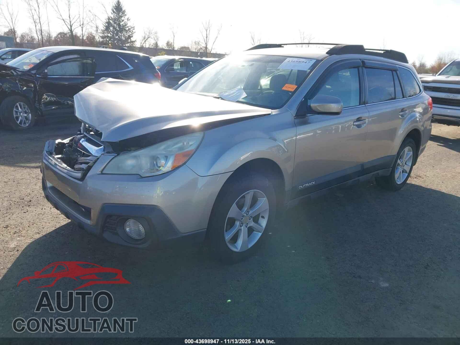 SUBARU OUTBACK 2014 - 4S4BRCCC2E3292502