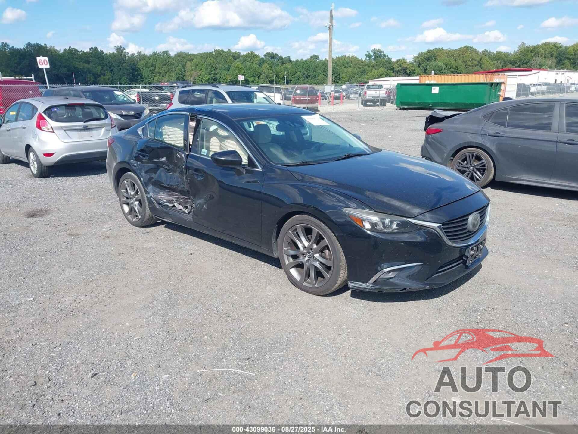 MAZDA MAZDA6 2016 - JM1GJ1W57G1486220