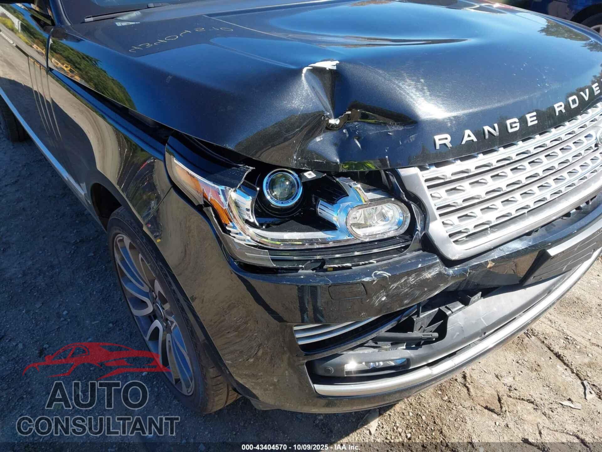 LAND ROVER RANGE ROVER 2017 - SALGV5FE8HA366108