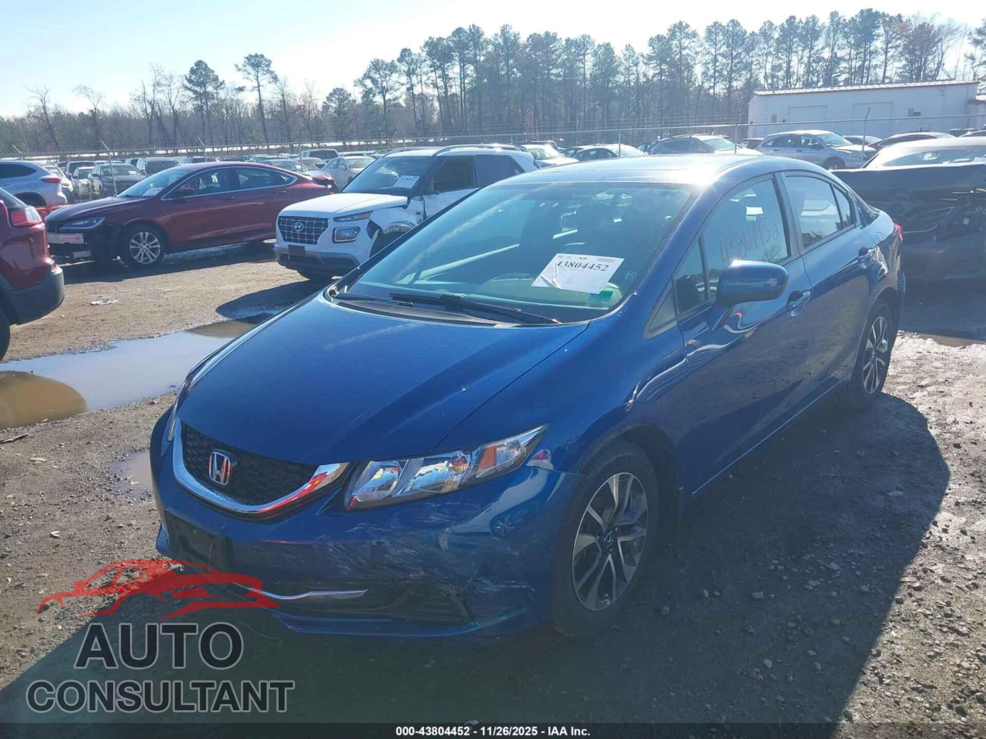 HONDA CIVIC 2015 - 19XFB2F82FE270294