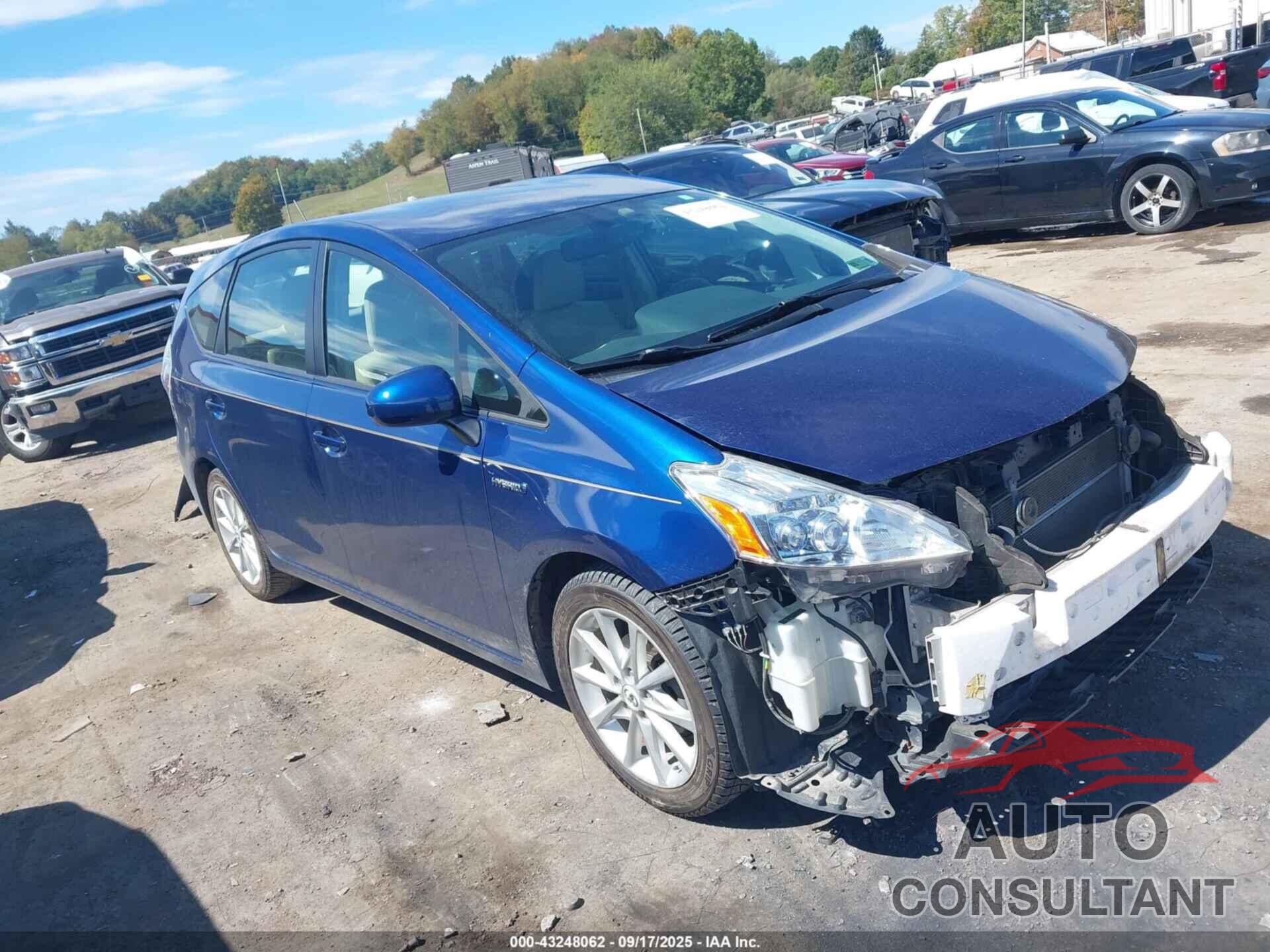 TOYOTA PRIUS V 2012 - JTDZN3EU5C3025940