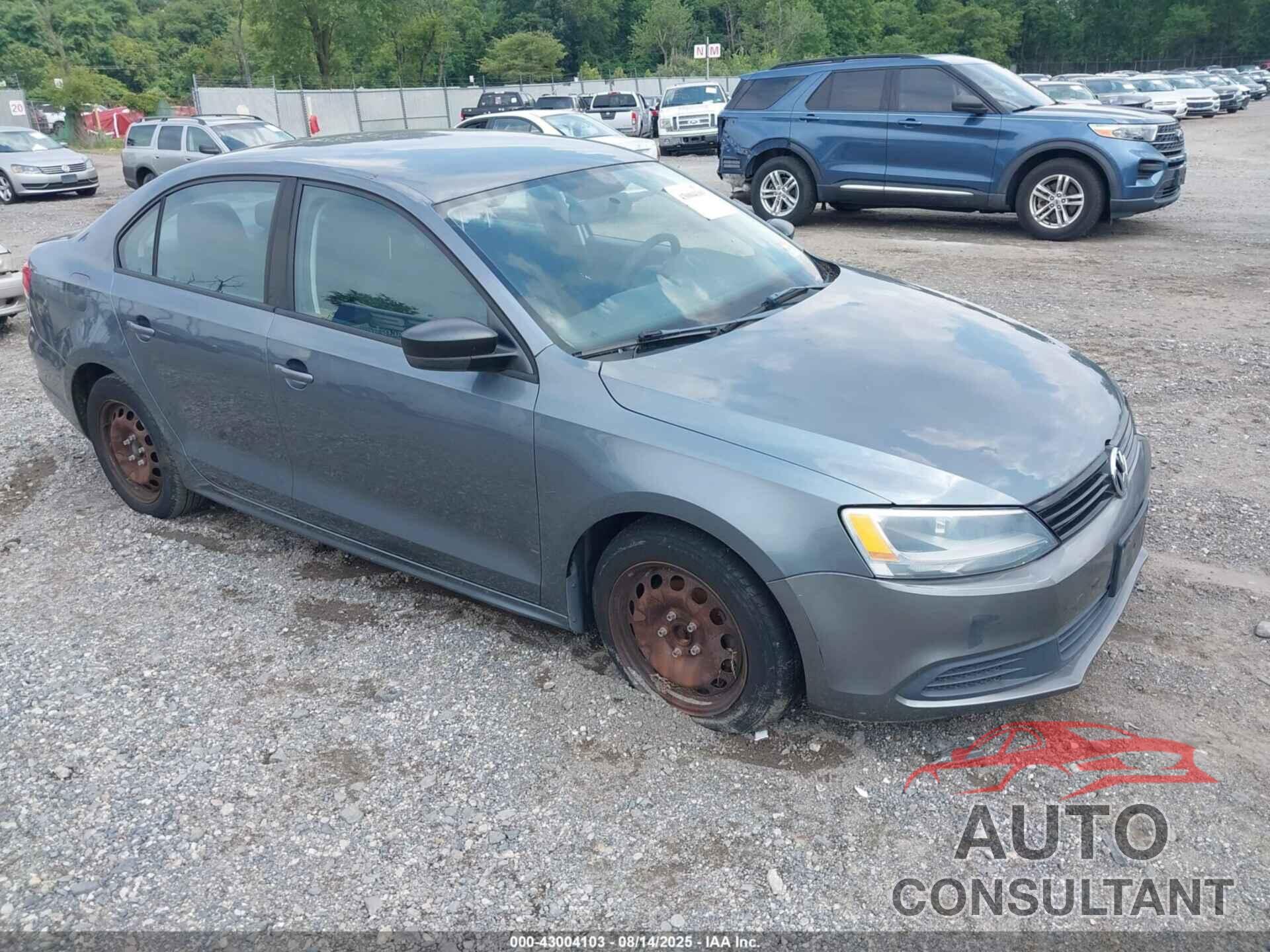 VOLKSWAGEN JETTA 2011 - 3VW2K7AJ9BM103711