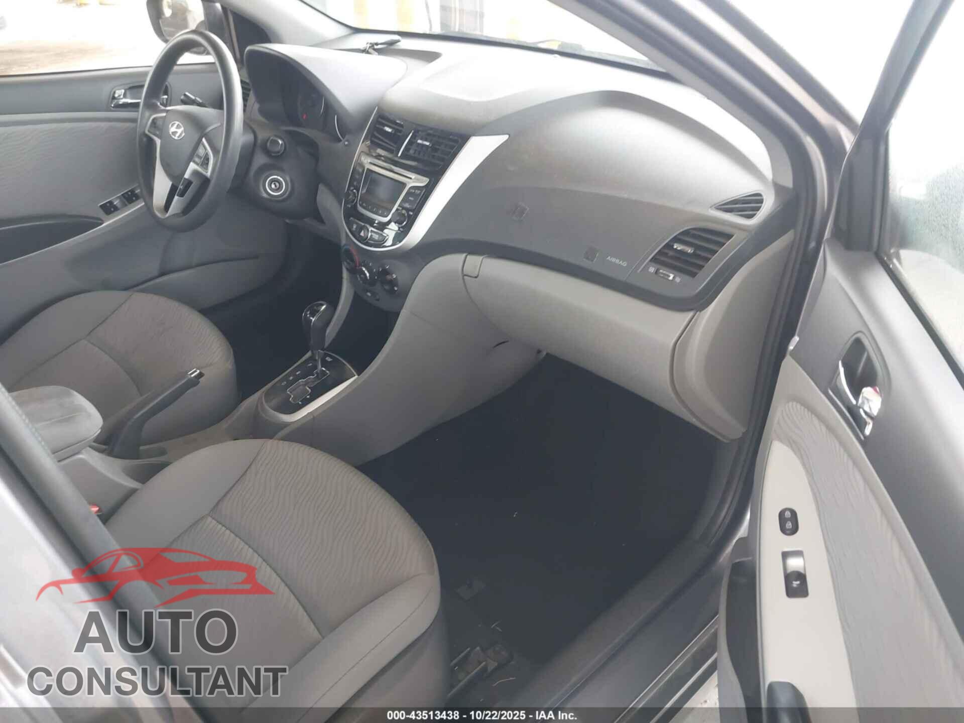 HYUNDAI ACCENT 2014 - KMHCU4AE1EU754751