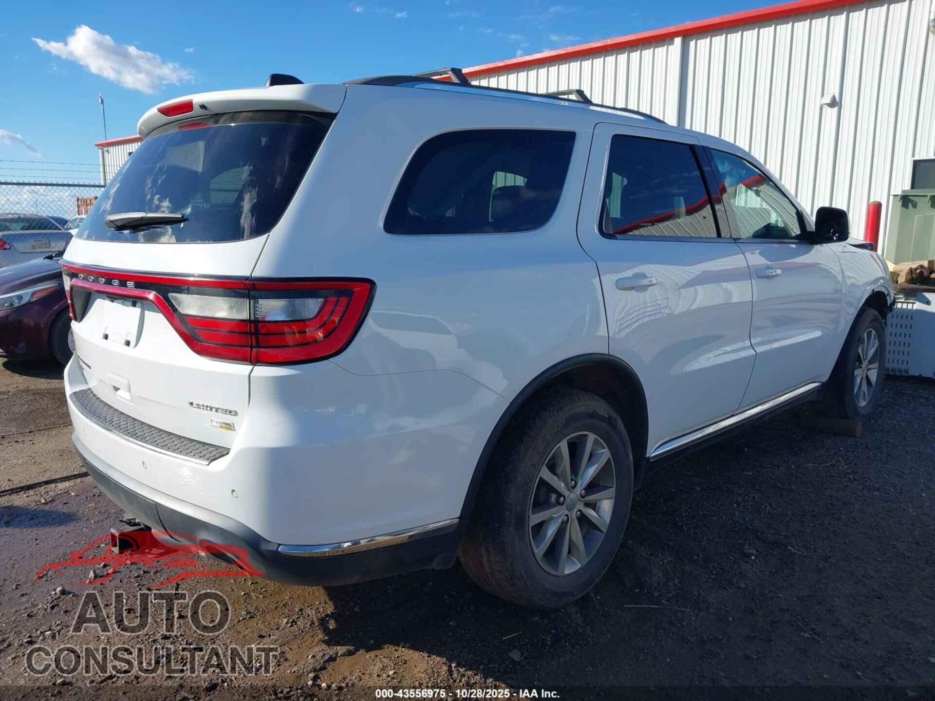 DODGE DURANGO 2015 - 1C4RDJDG8FC244740