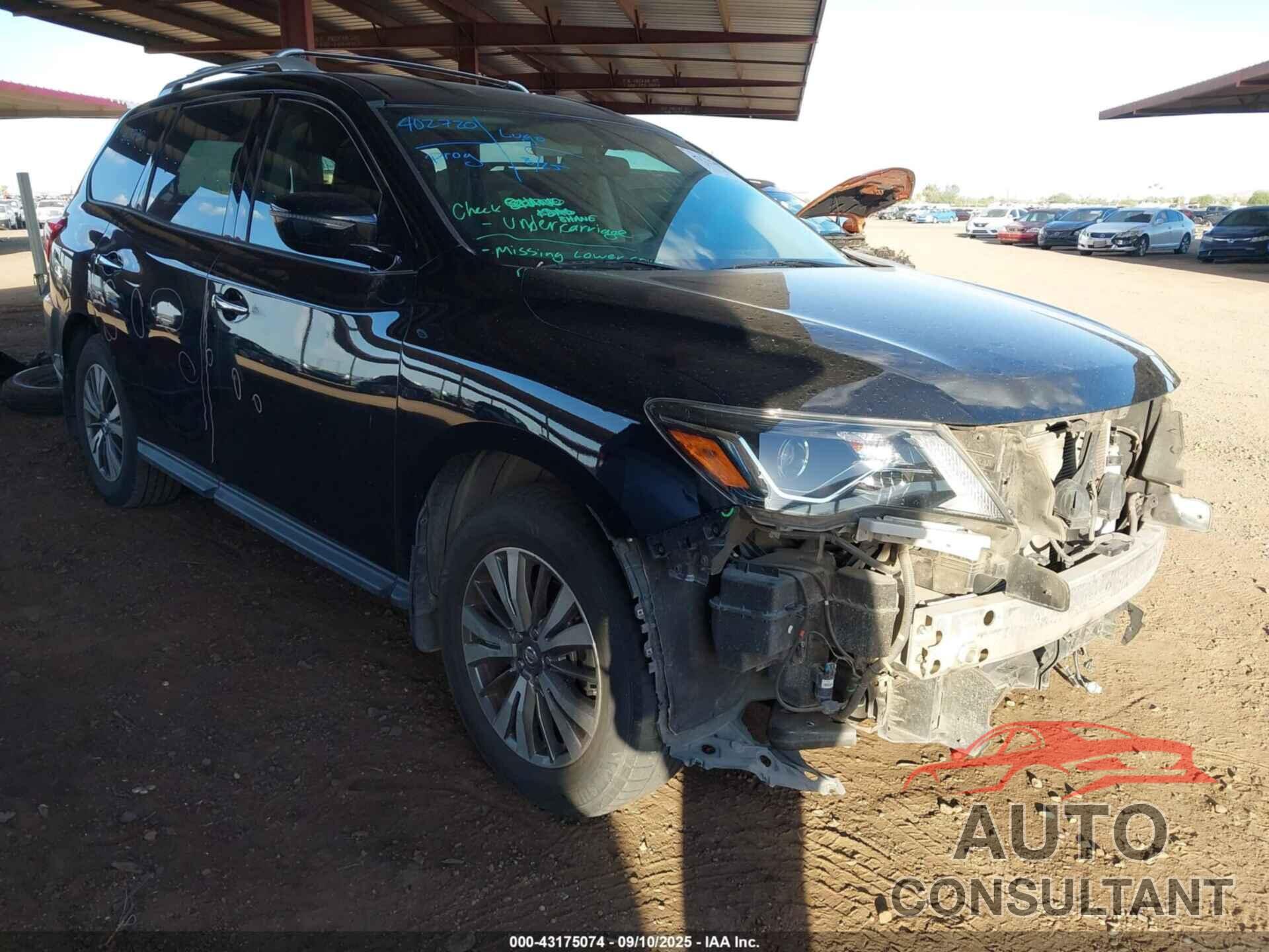 NISSAN PATHFINDER 2017 - 5N1DR2MN7HC656176
