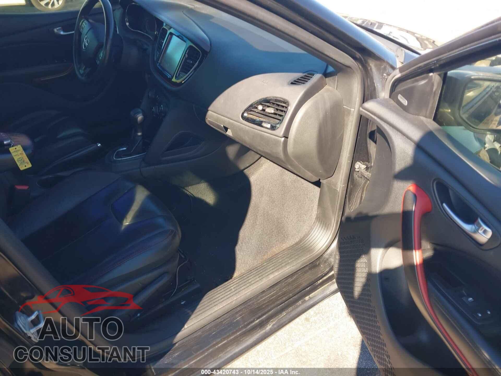 DODGE DART 2015 - 1C3CDFEB6FD282133