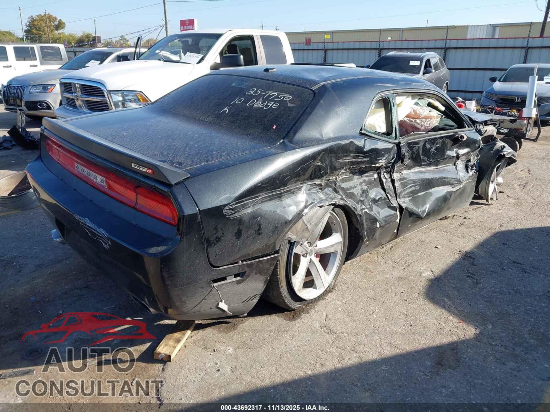 DODGE CHALLENGER 2010 - 2B3CJ7DW9AH161382