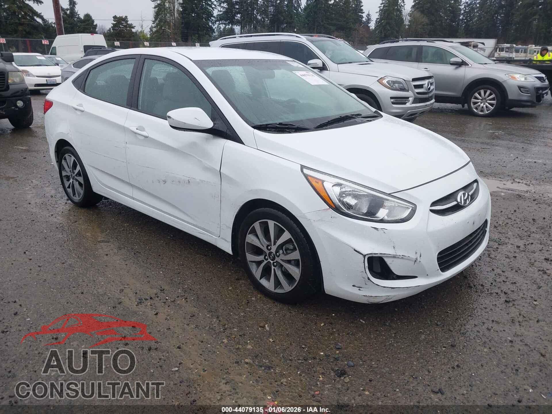 HYUNDAI ACCENT 2017 - KMHCT4AE9HU335683