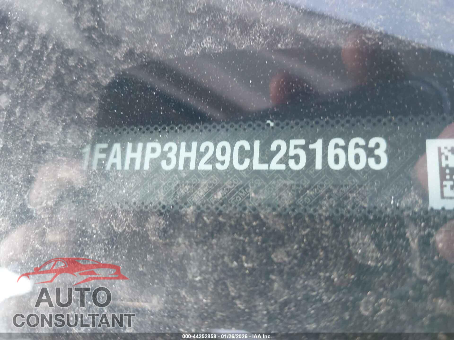 FORD FOCUS 2012 - 1FAHP3H29CL251663