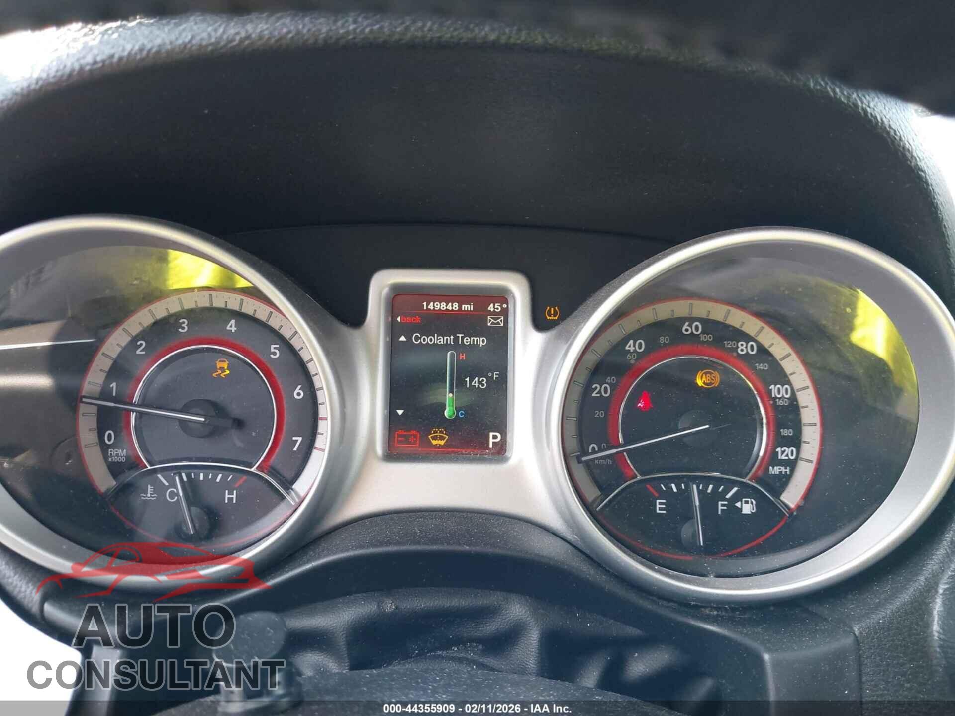 DODGE JOURNEY 2017 - 3C4PDCBG8HT579364