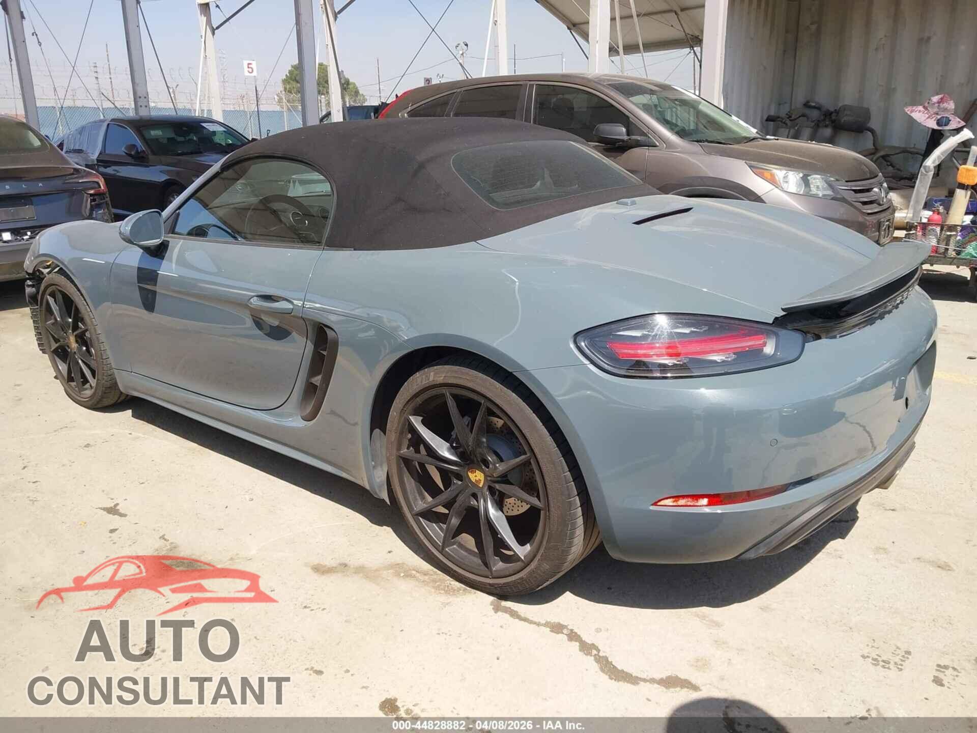 PORSCHE 718 BOXSTER 2018 - WP0CA2A82JS210857