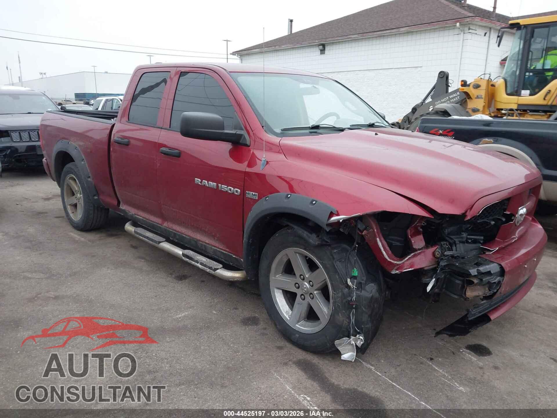 DODGE RAM 1500 2012 - 1C6RD7FT8CS326697
