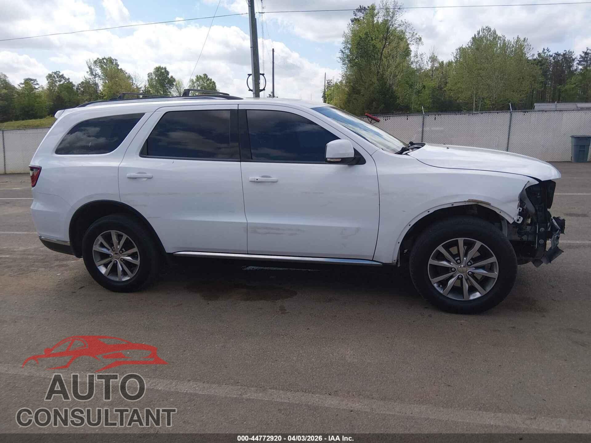 DODGE DURANGO 2015 - 1C4RDJDG2FC111908