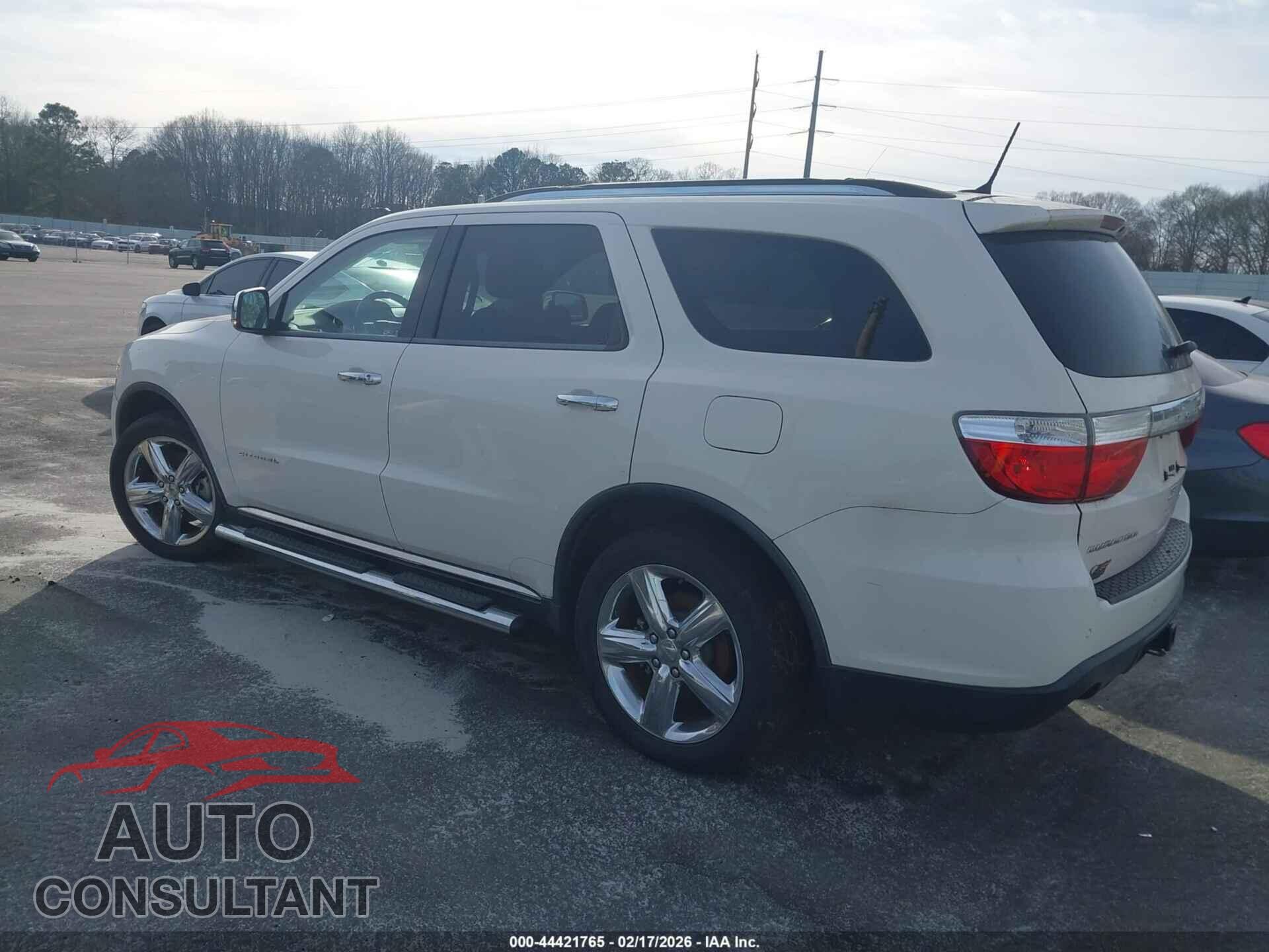 DODGE DURANGO 2012 - 1C4SDHET5CC144466