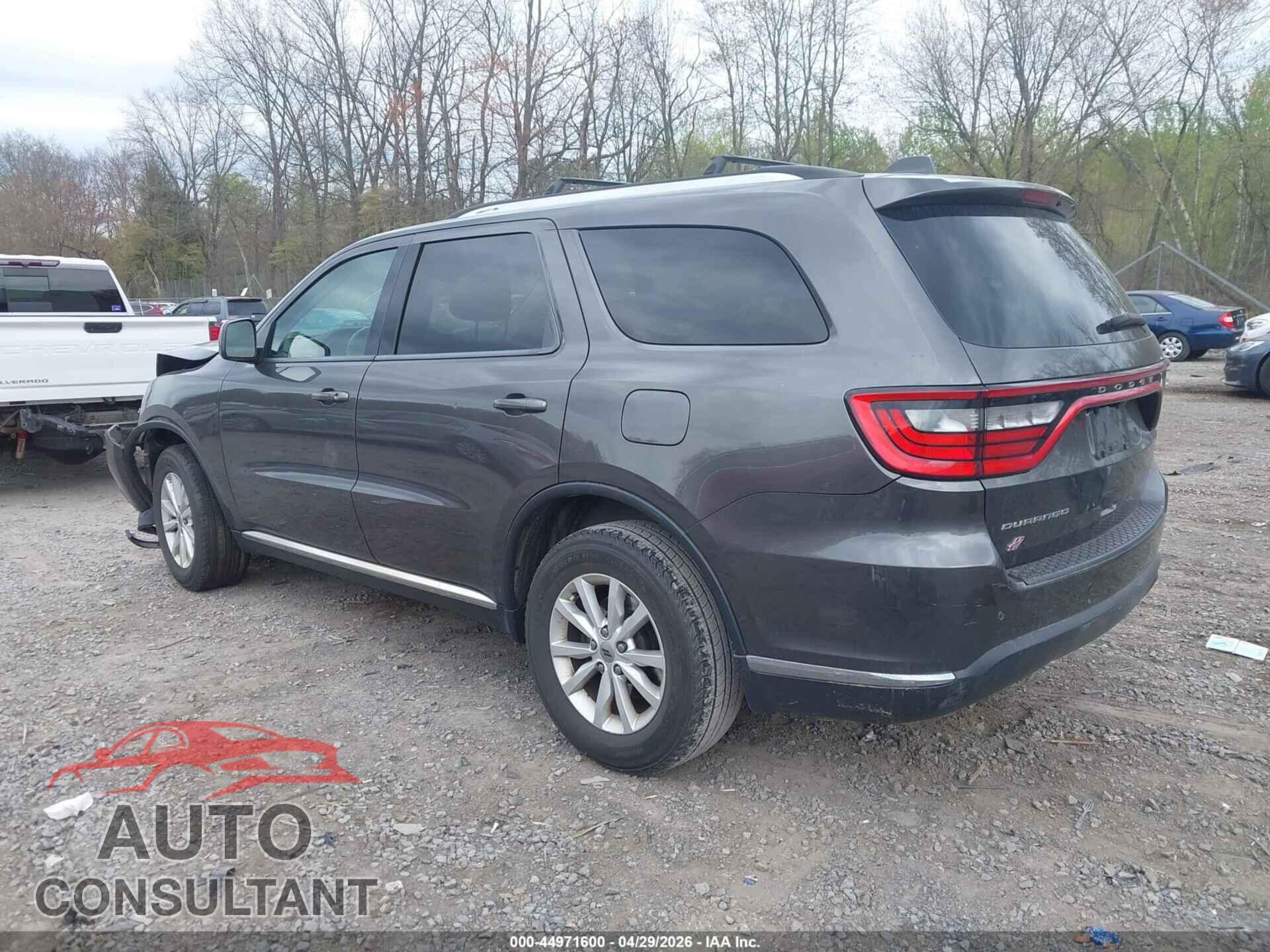 DODGE DURANGO 2019 - 1C4RDJAG0KC848510