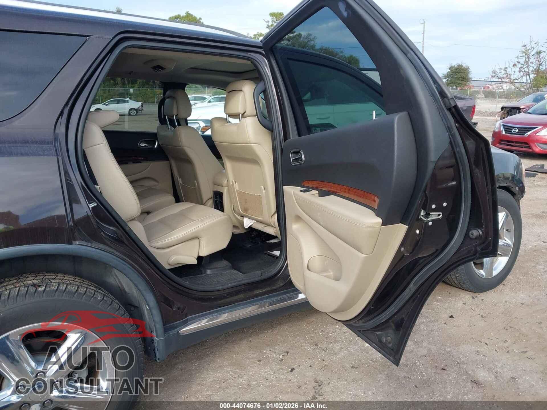 DODGE DURANGO 2012 - 1C4SDJET5CC308838