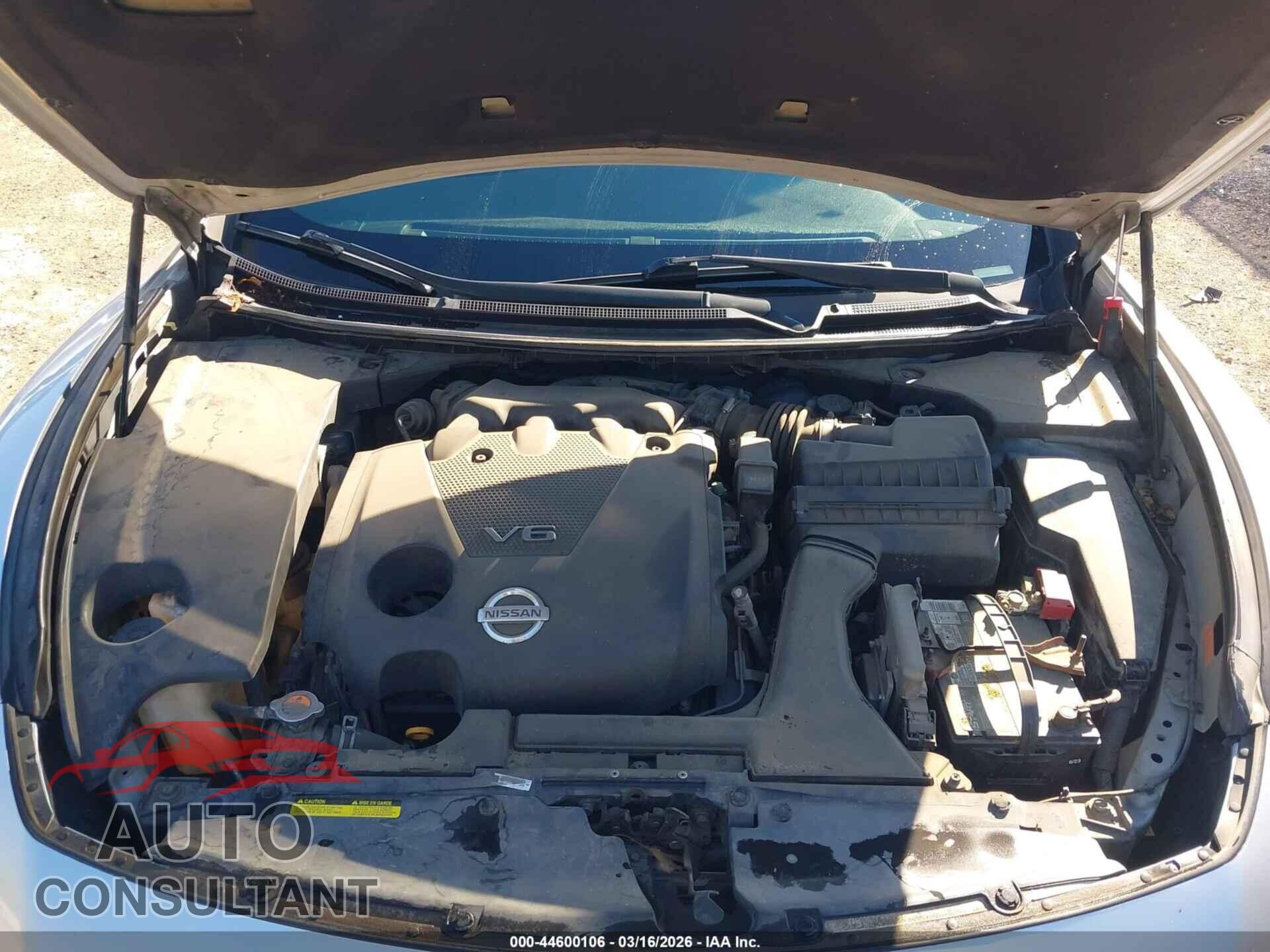 NISSAN MAXIMA 2013 - 1N4AA5AP9DC809727