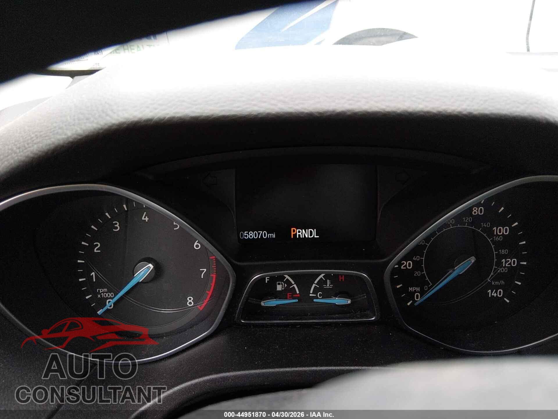 FORD FOCUS 2017 - 1FADP3K20HL323316