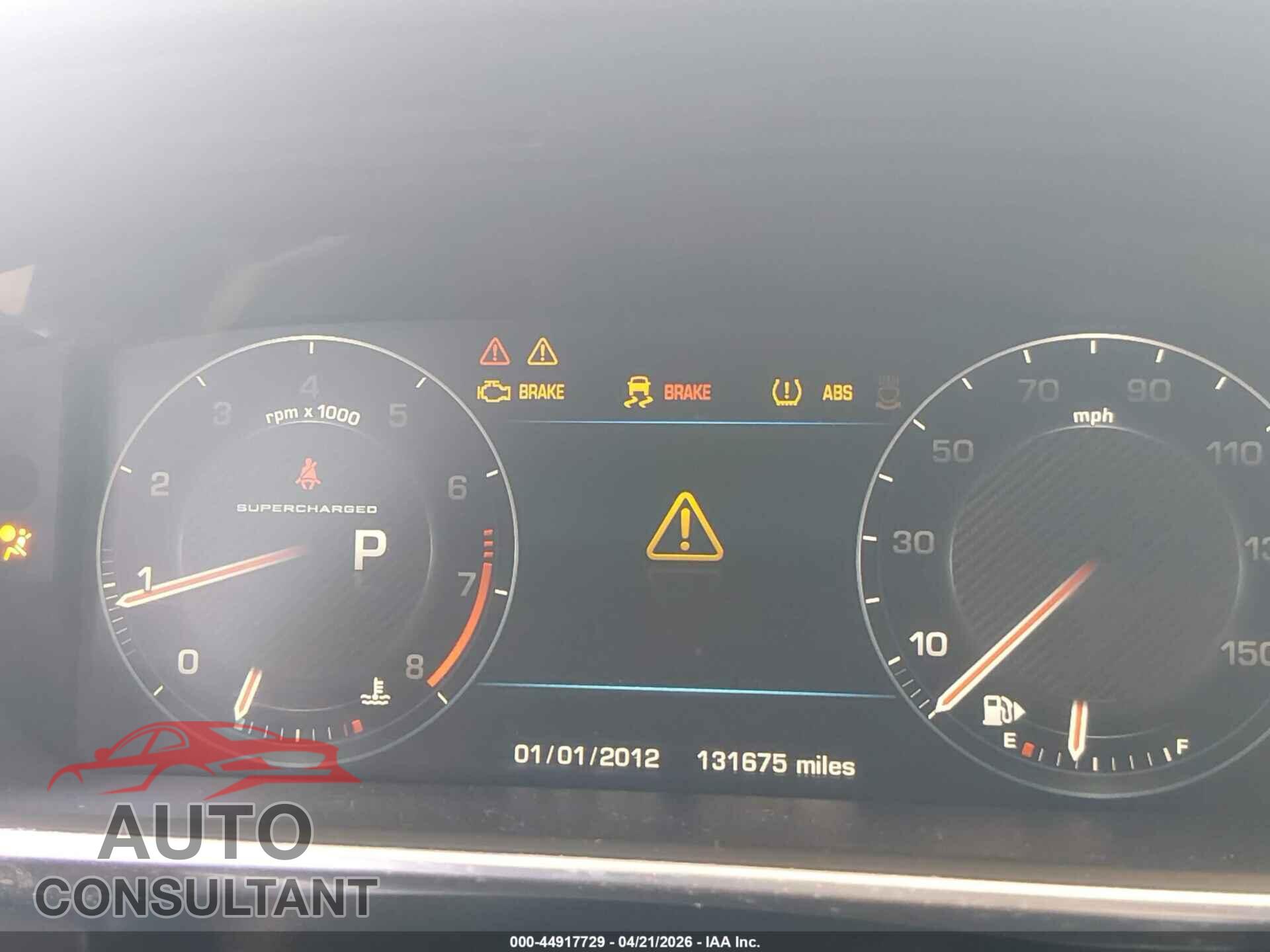 LAND ROVER RANGE ROVER 2013 - SALGS2EF8DA112409