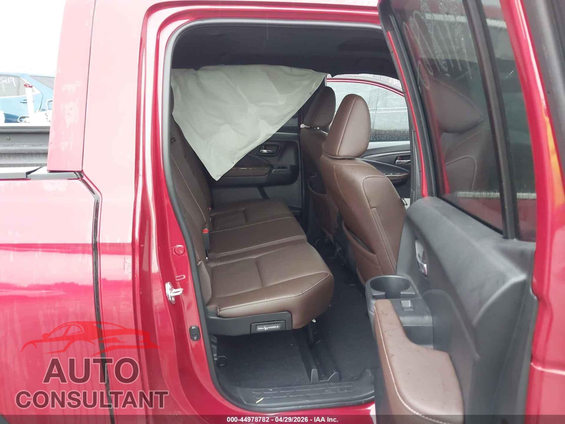 HONDA RIDGELINE 2025 - 5FPYK3F54SB032155