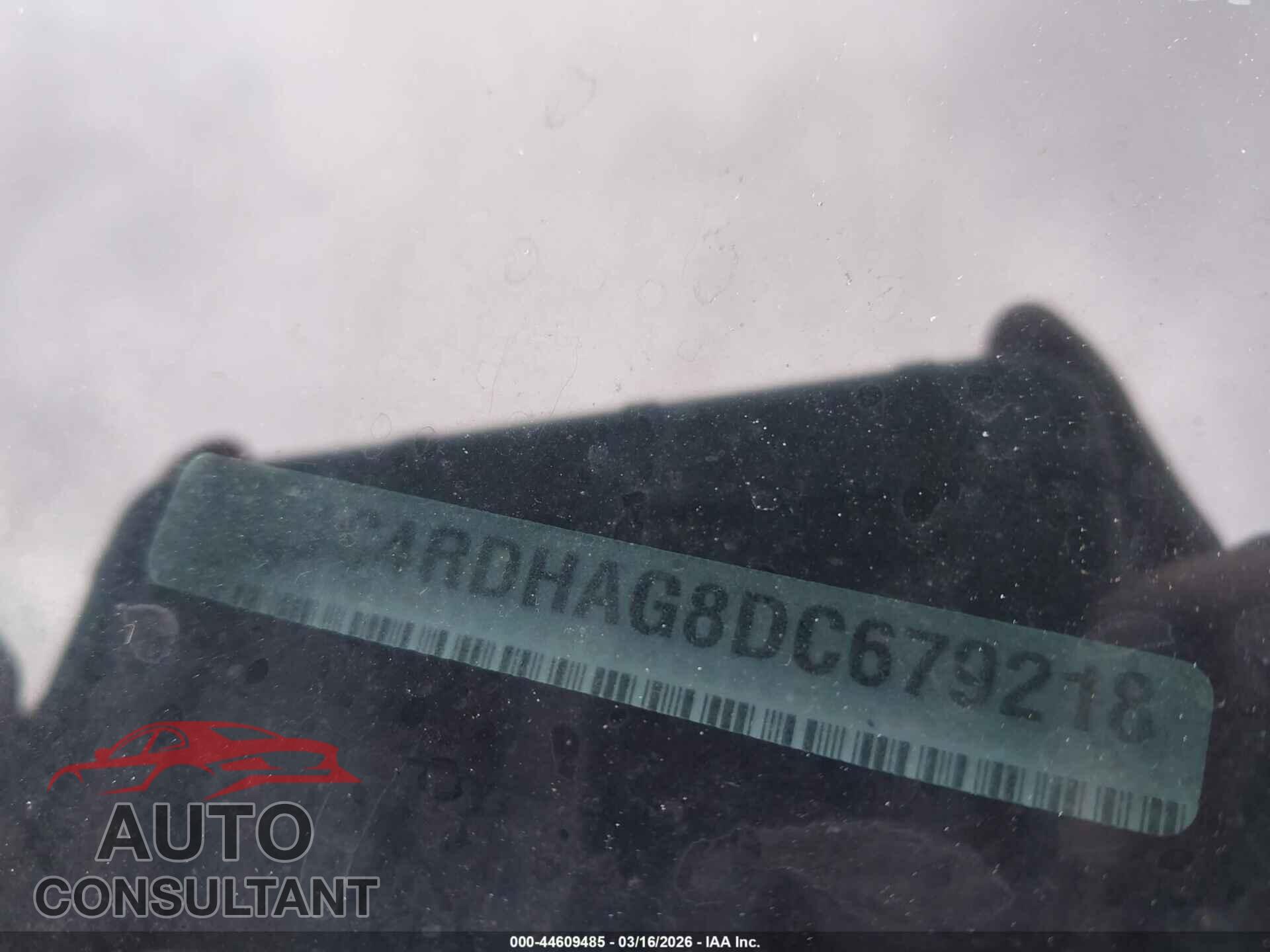 DODGE DURANGO 2013 - 1C4RDHAG8DC679218