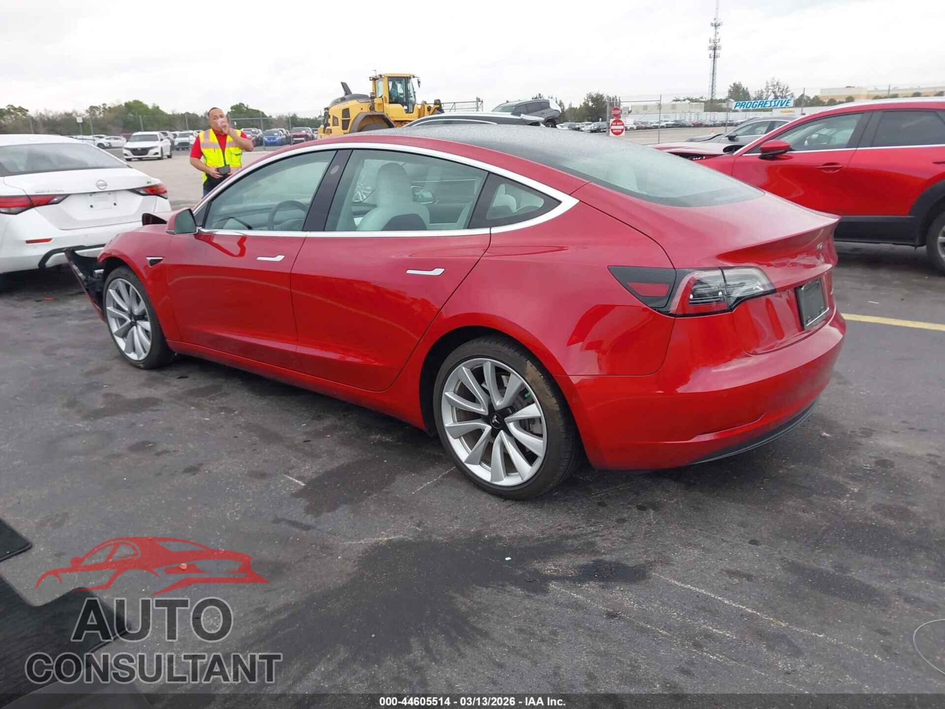 TESLA MODEL 3 2019 - 5YJ3E1EB5KF391973
