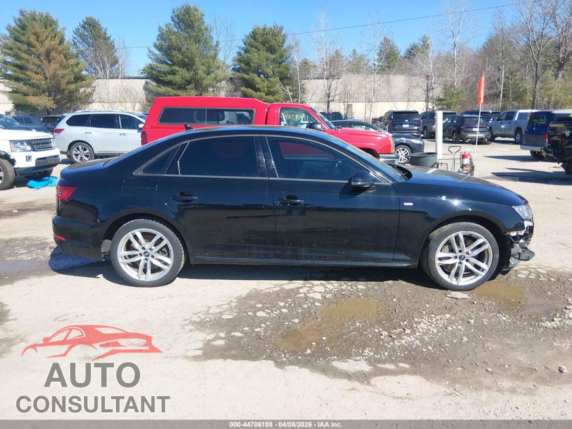 AUDI A4 2017 - WAUDNAF48HN045332