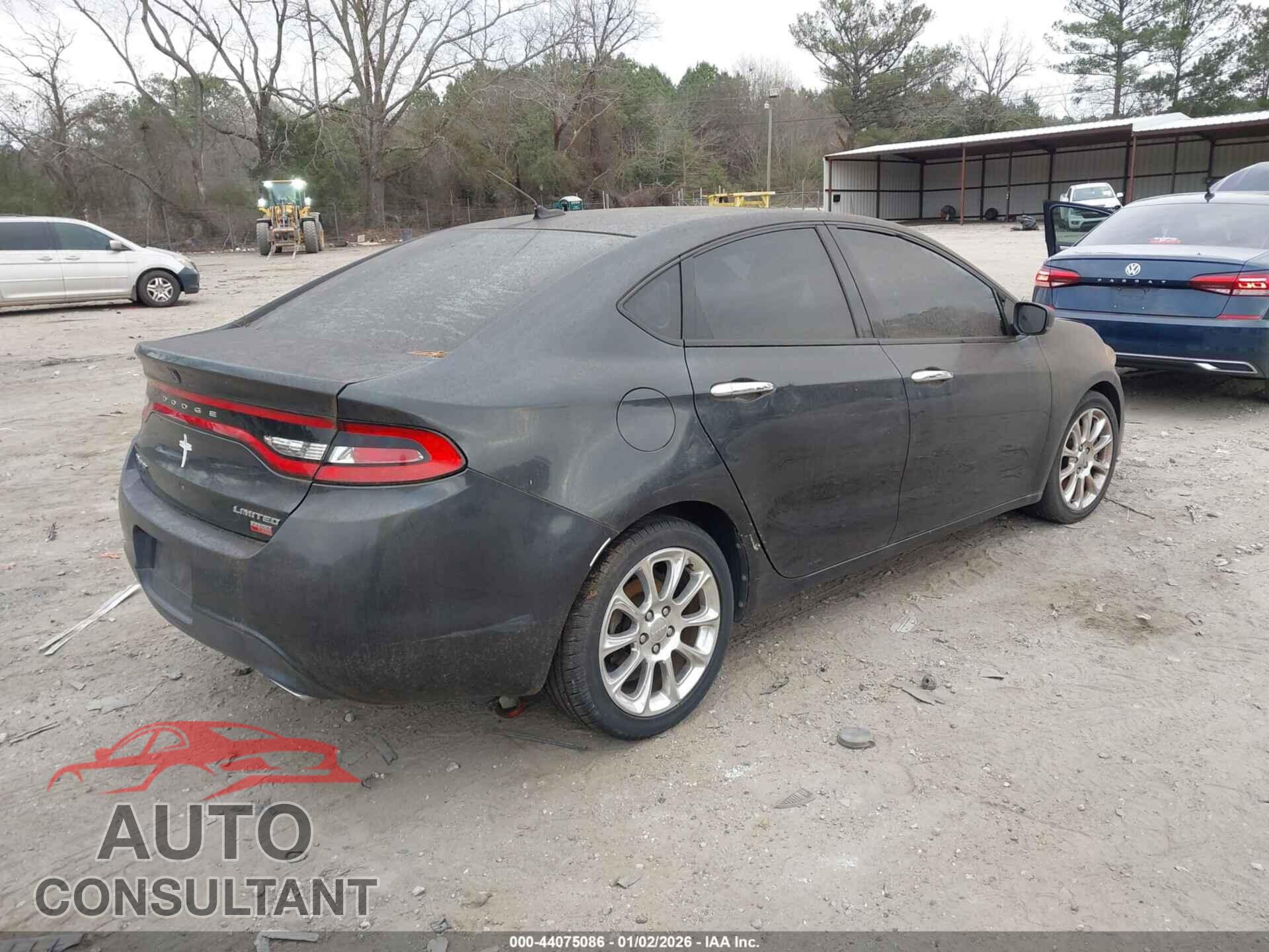 DODGE DART 2013 - 1C3CDFCH4DD258661