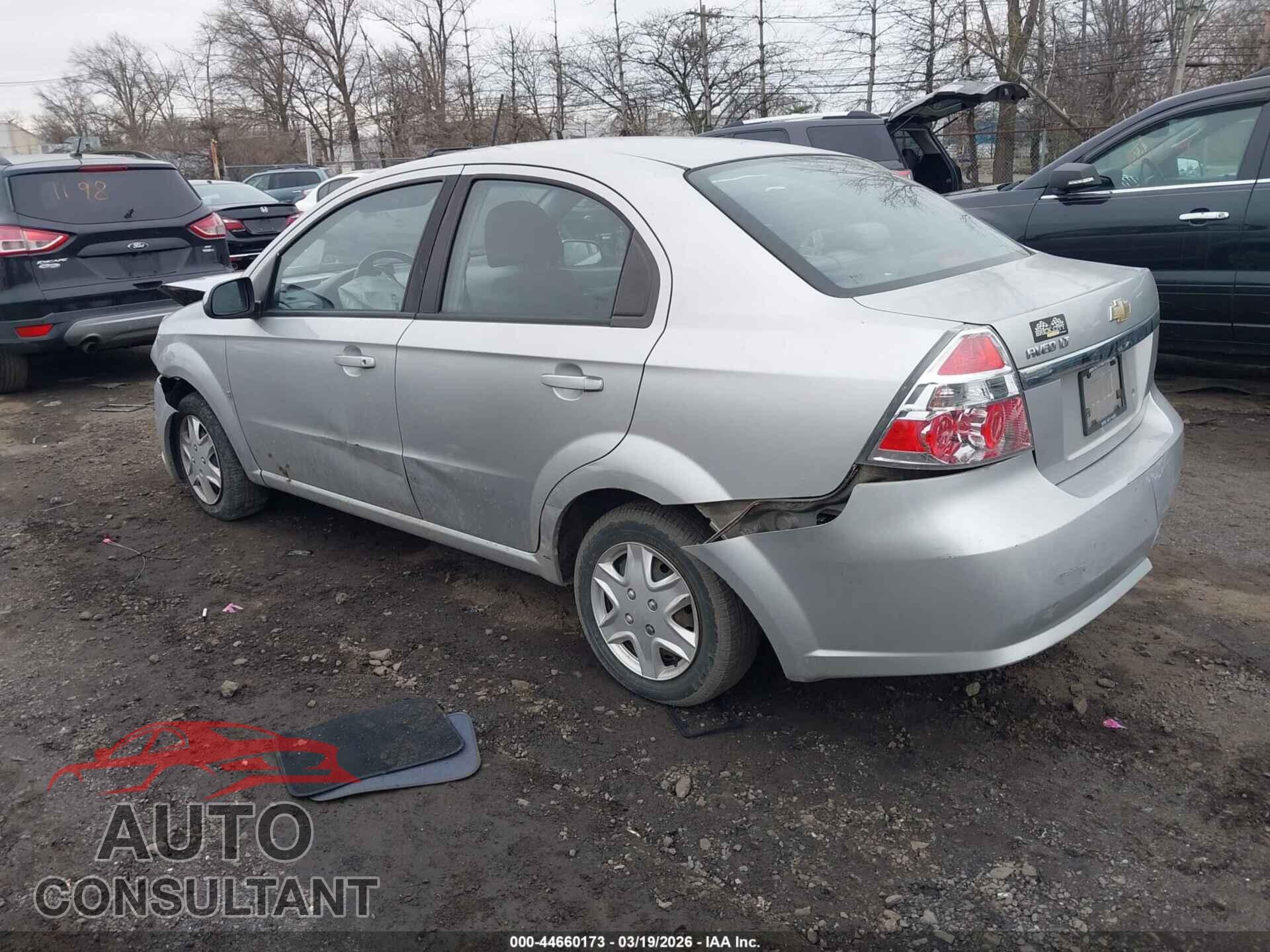 CHEVROLET AVEO 2009 - KL1TD56E99B609856