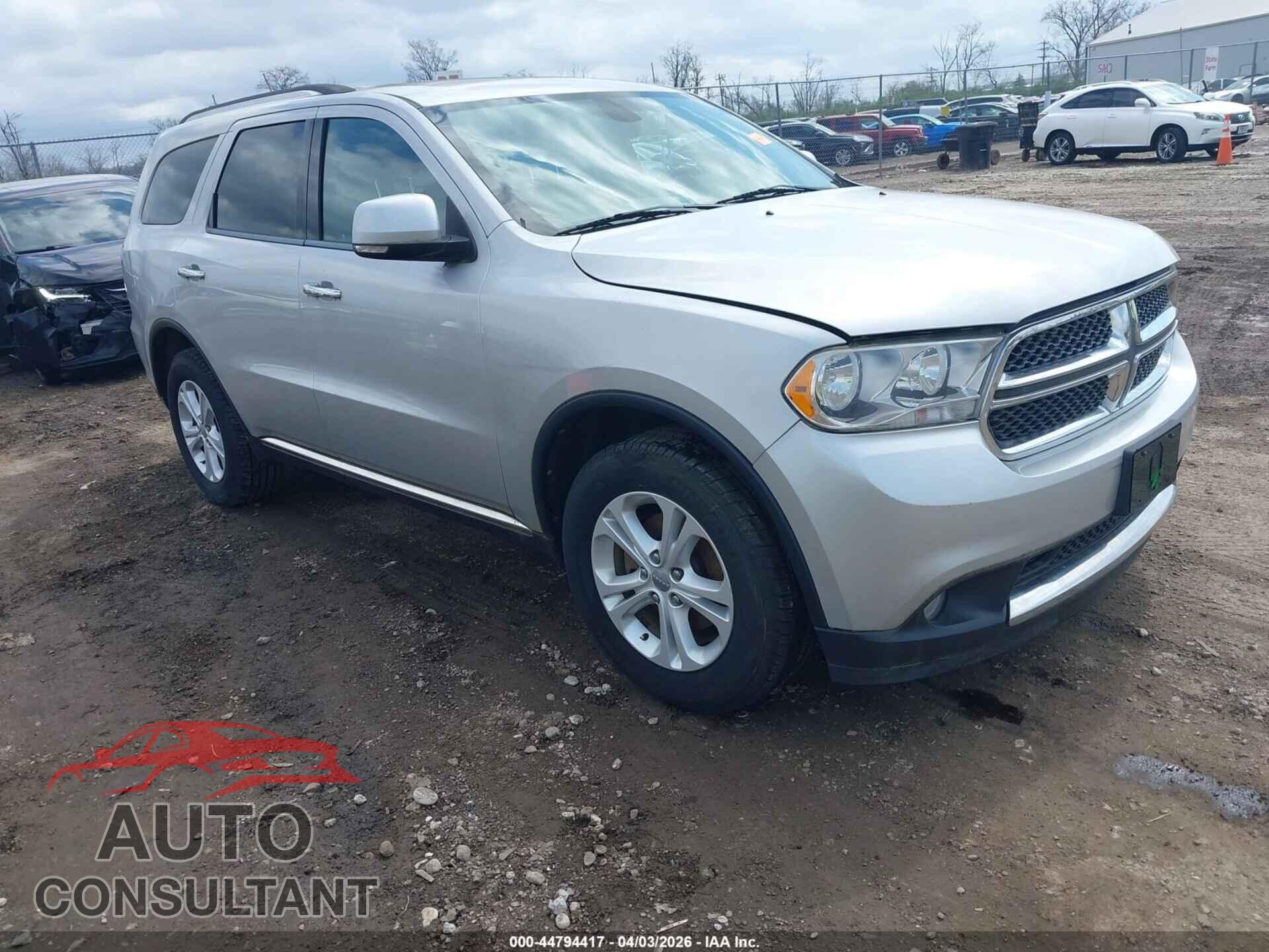 DODGE DURANGO 2013 - 1C4RDJDG9DC590423