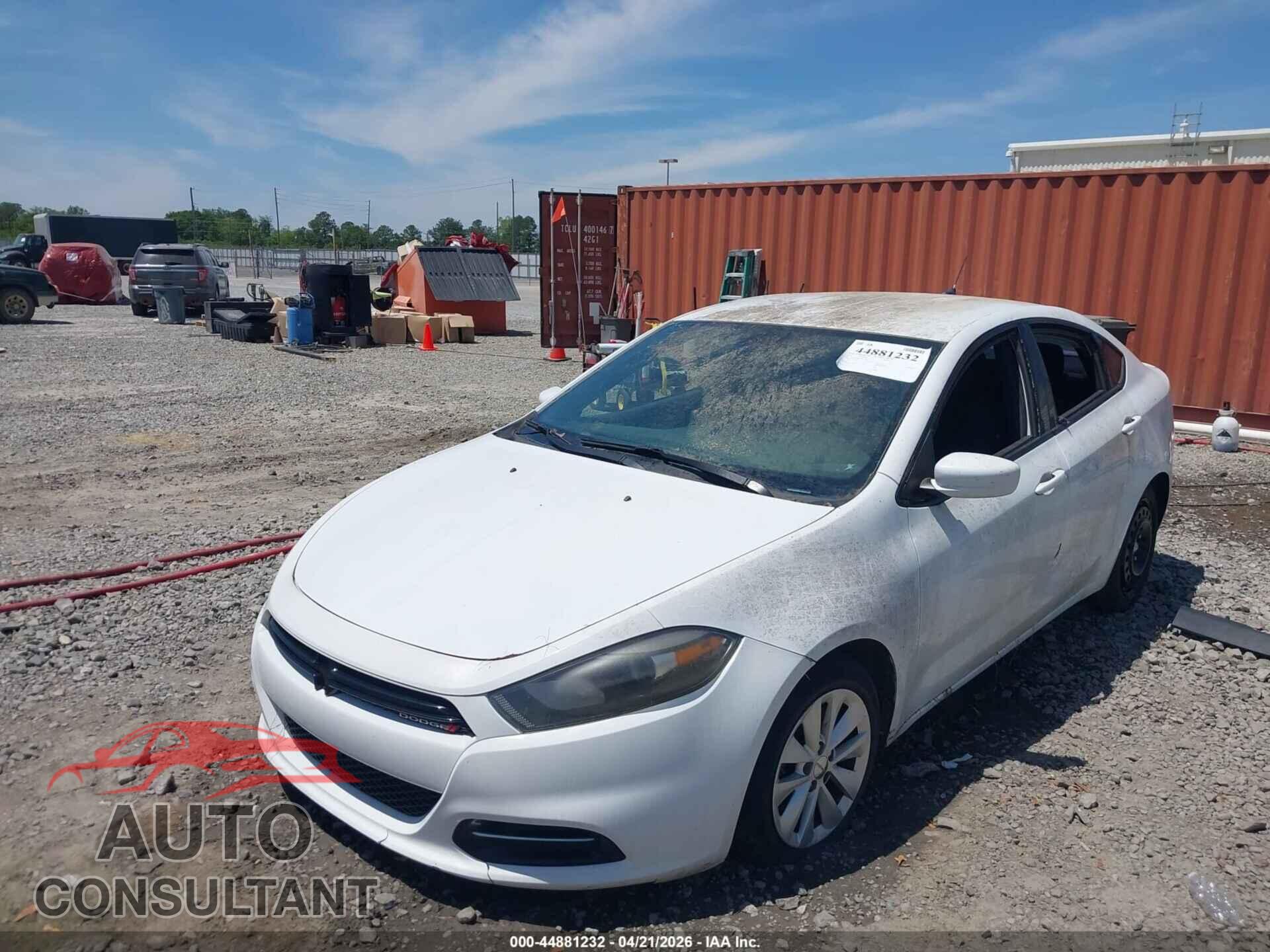 DODGE DART 2014 - 1C3CDFBB7ED877561