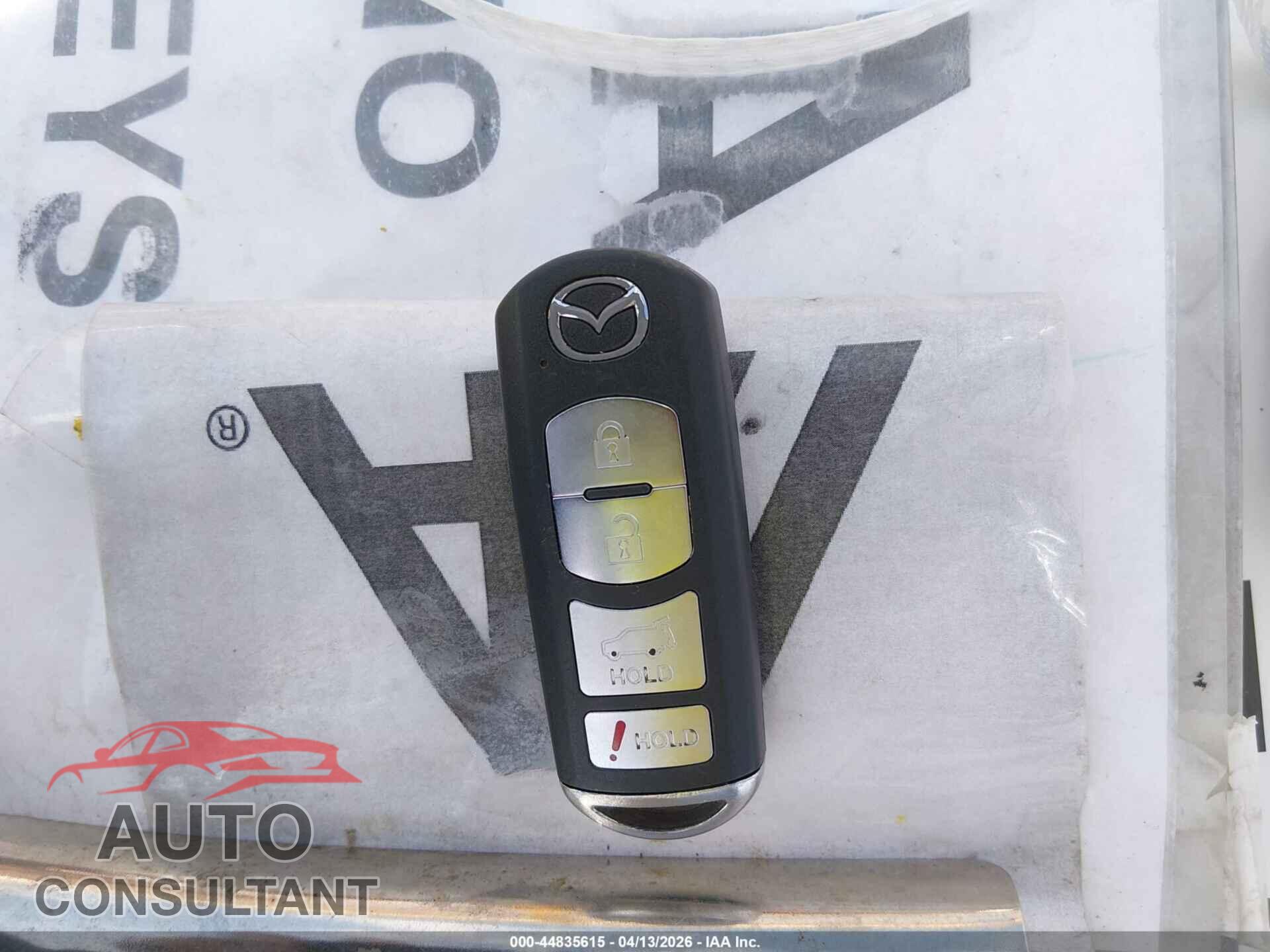 MAZDA CX-9 2012 - JM3TB2CA0C0367967